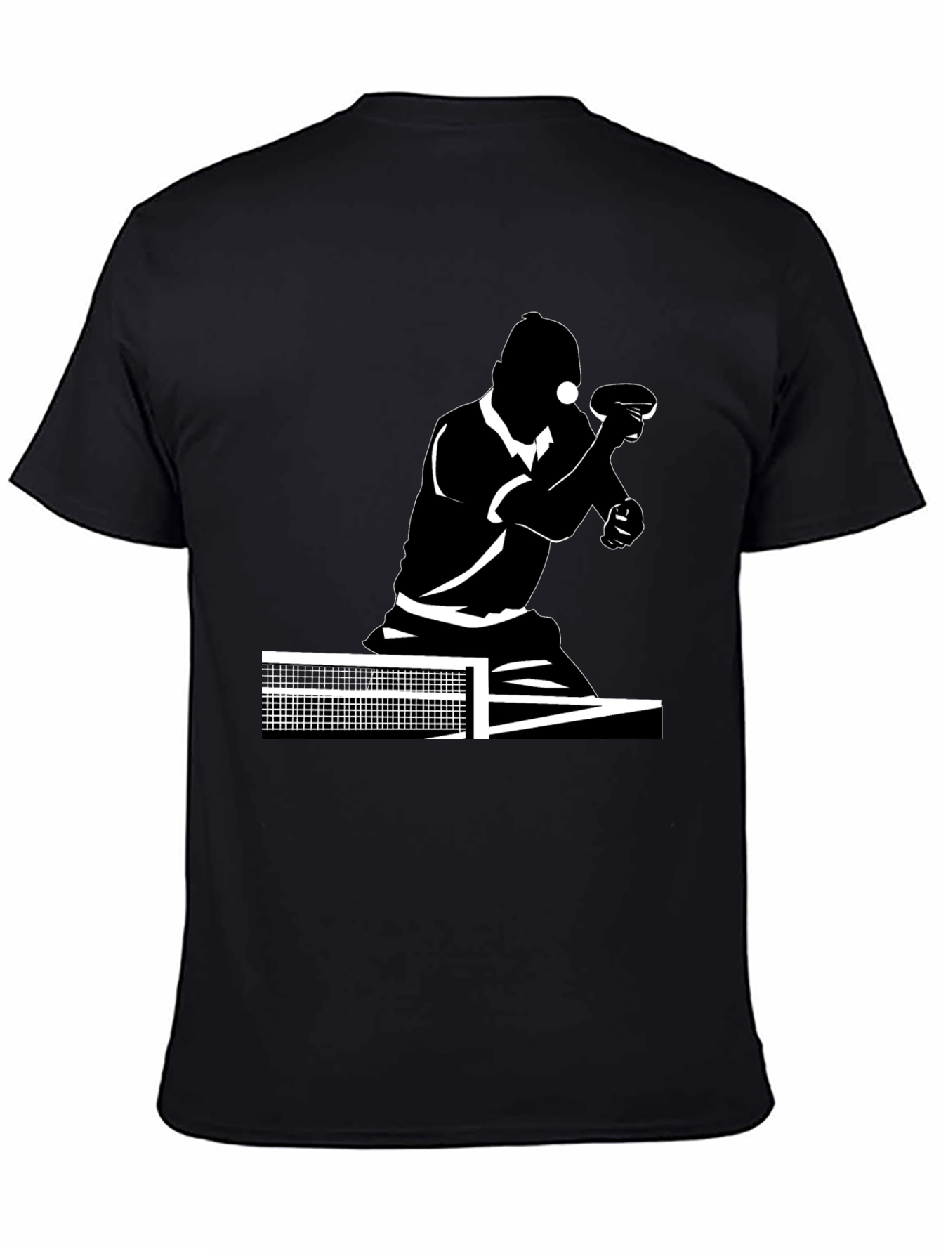 Table Tennis Player Graphic T-Shirt