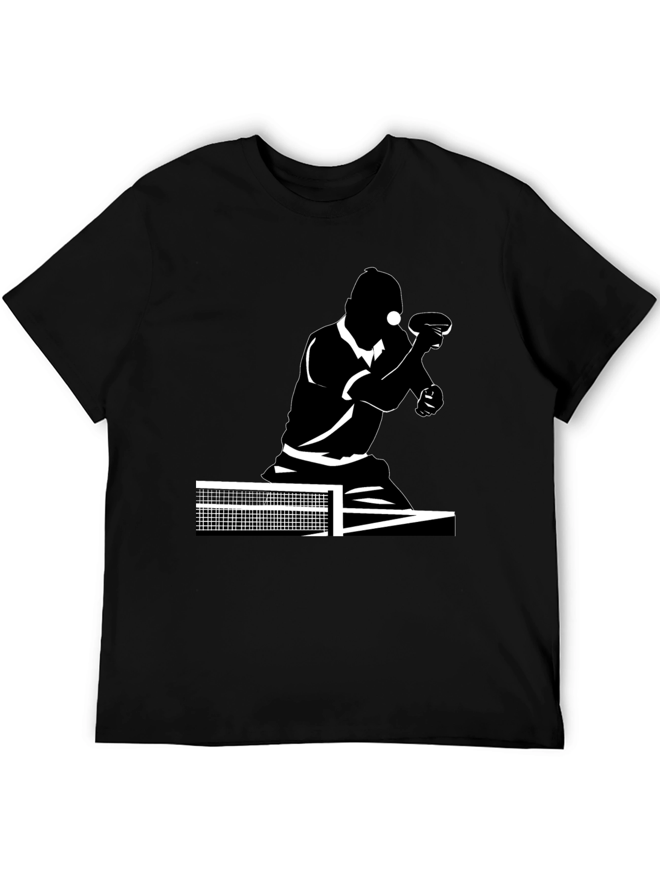 Table Tennis Player Graphic T-Shirt