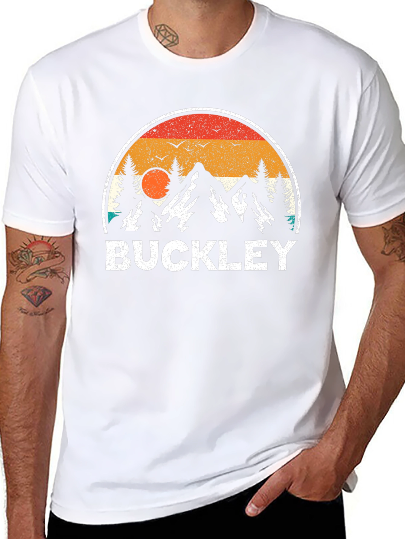 Buckley Retro Mountain Graphic T-Shirt
