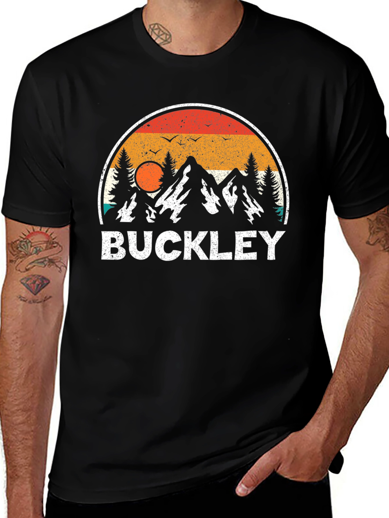 Buckley Retro Mountain Graphic T-Shirt