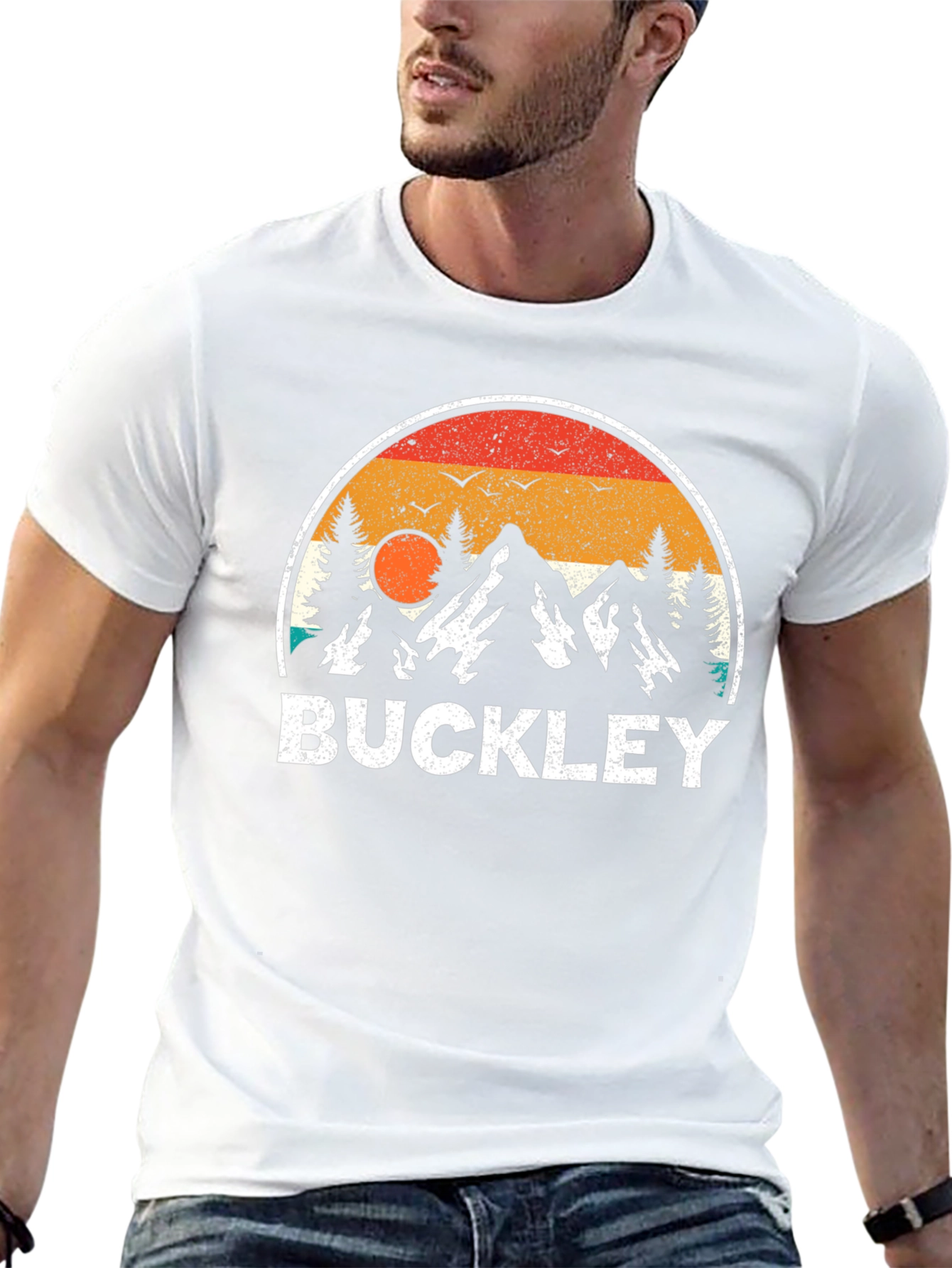 Buckley Retro Mountain Graphic T-Shirt