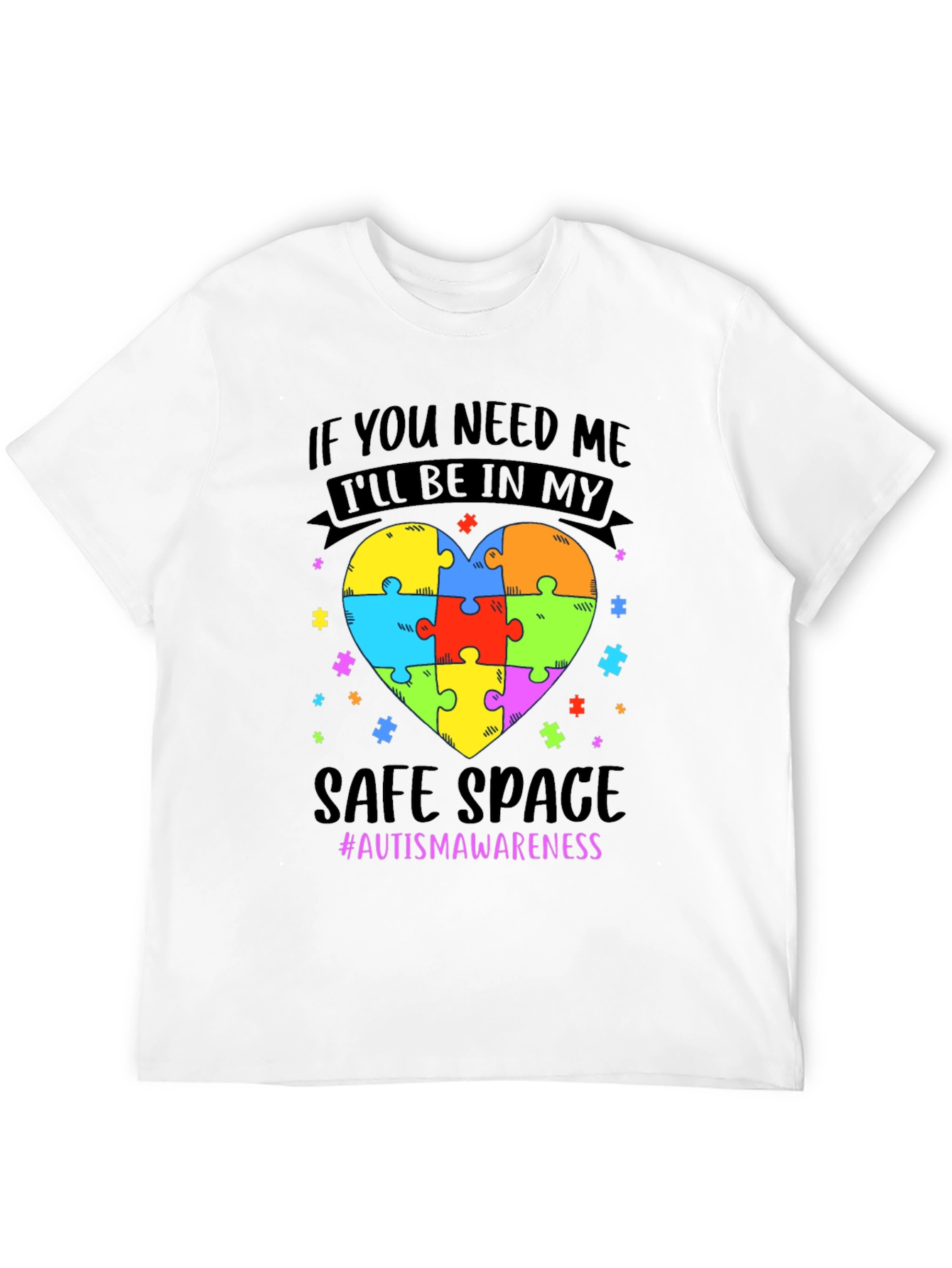 Autism Awareness Safe Space T-Shirt