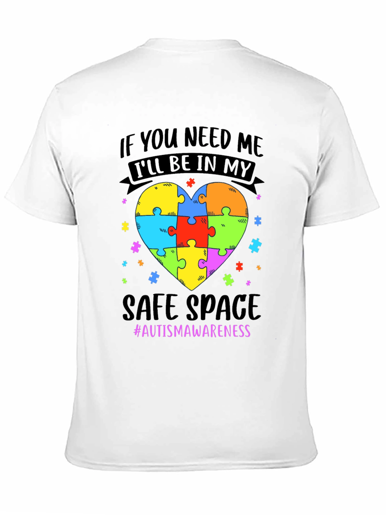 Autism Awareness Safe Space T-Shirt