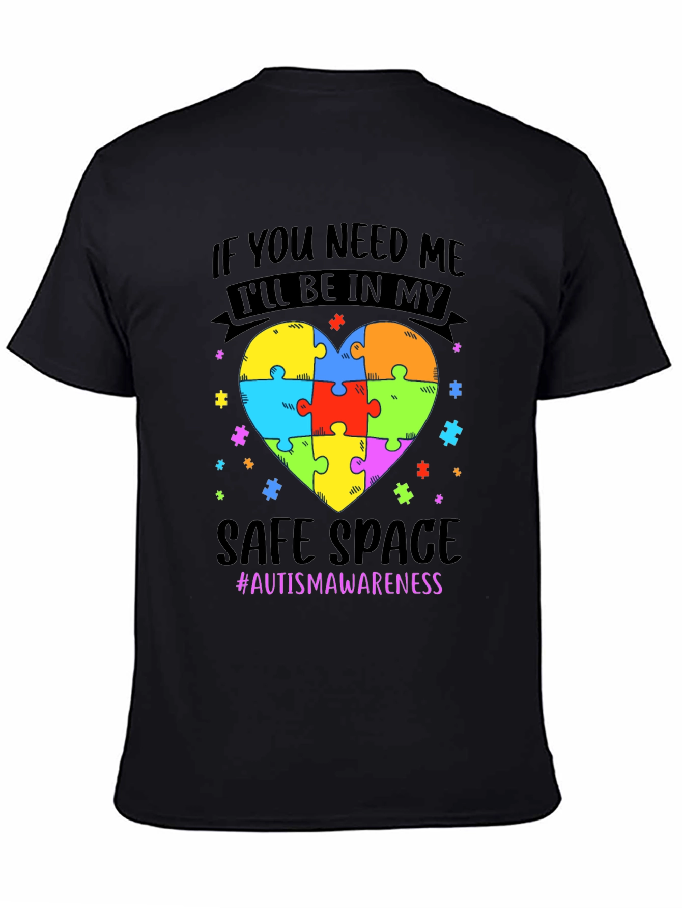Autism Awareness Safe Space T-Shirt