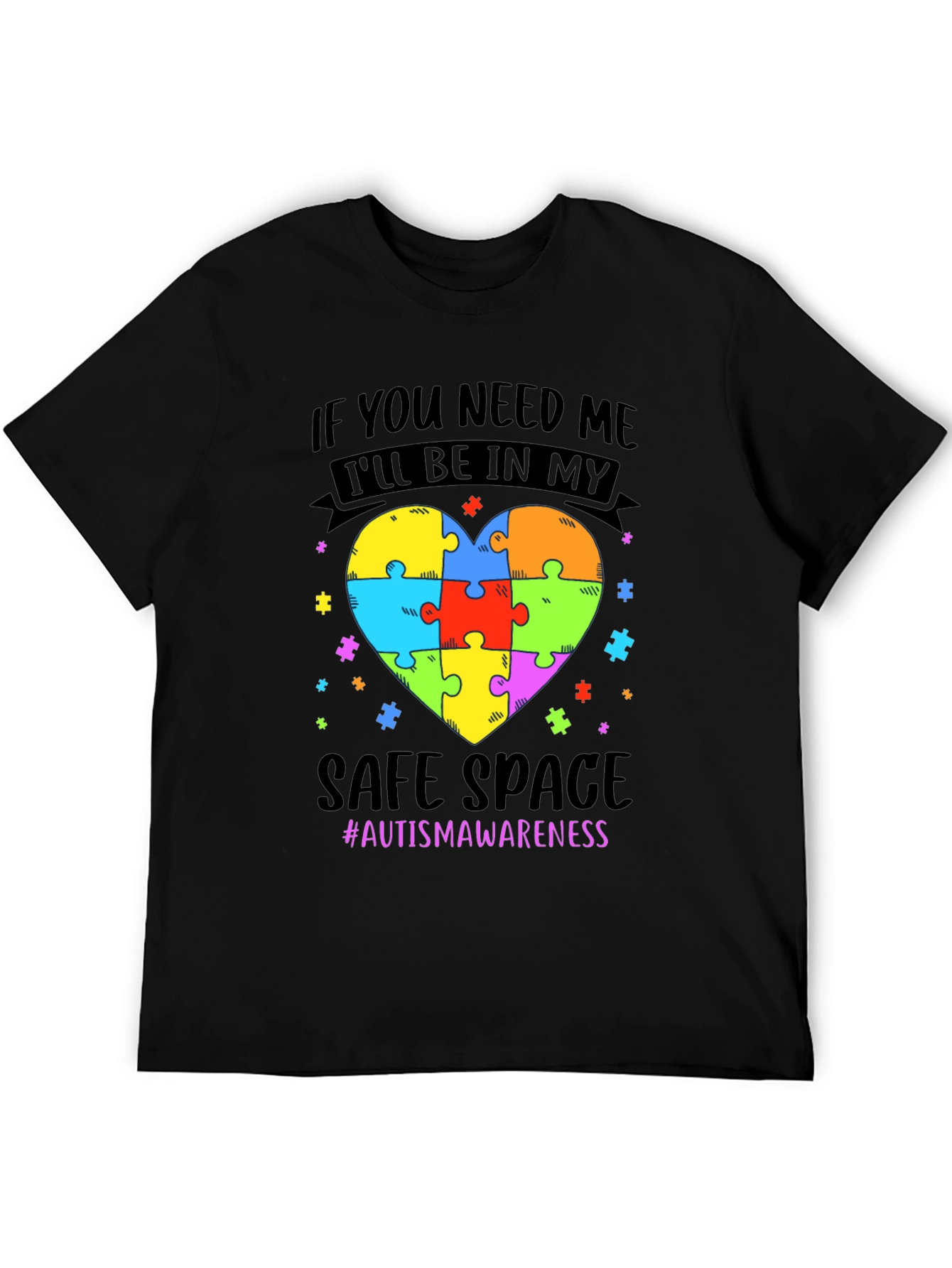 Autism Awareness Safe Space T-Shirt