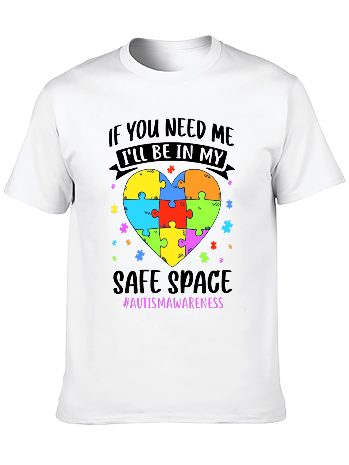 Autism Awareness Safe Space T-Shirt