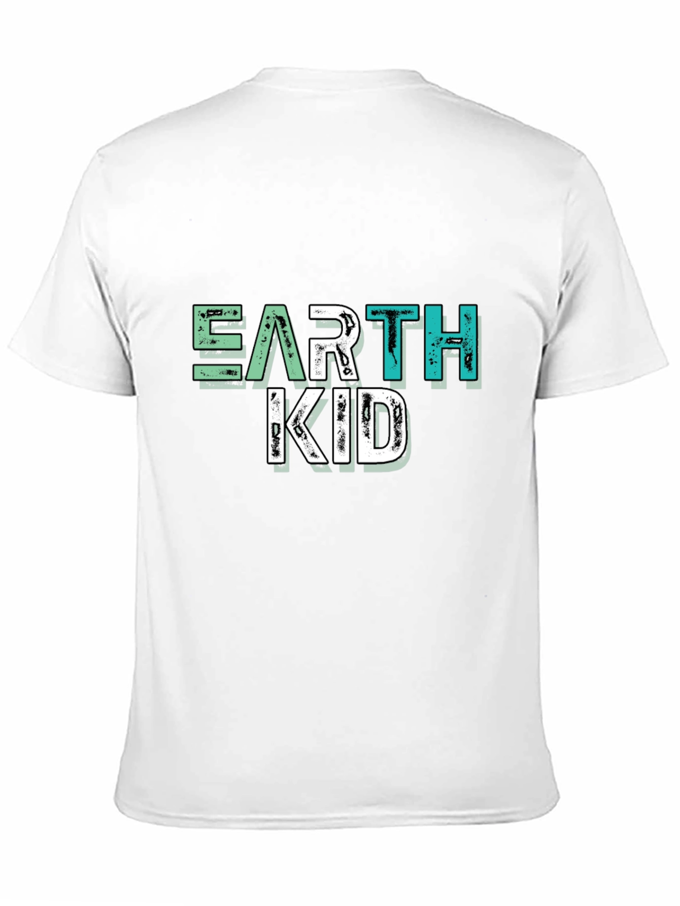 Earth Kid Graphic T-Shirt - Black