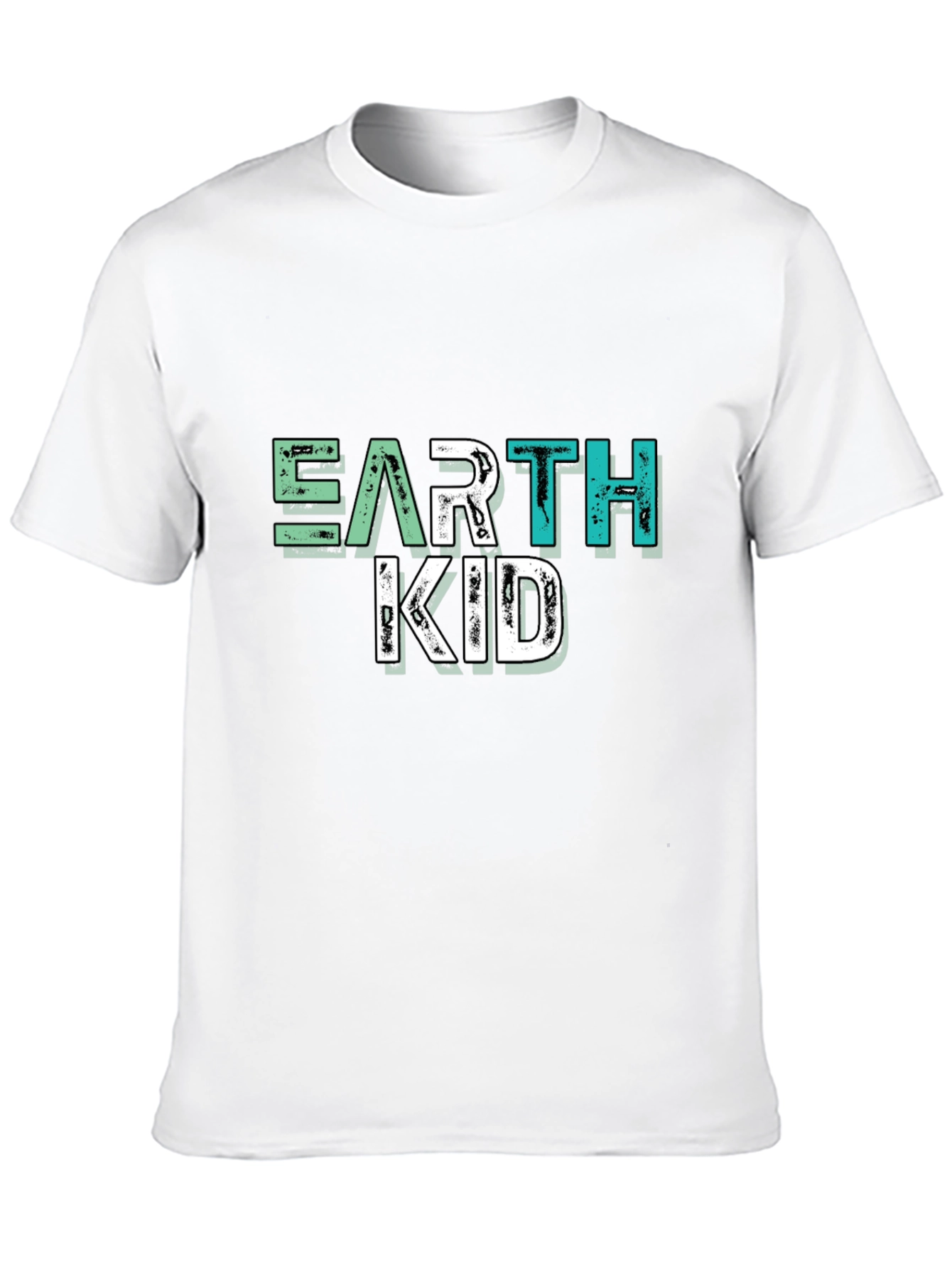 Earth Kid Graphic T-Shirt - Black
