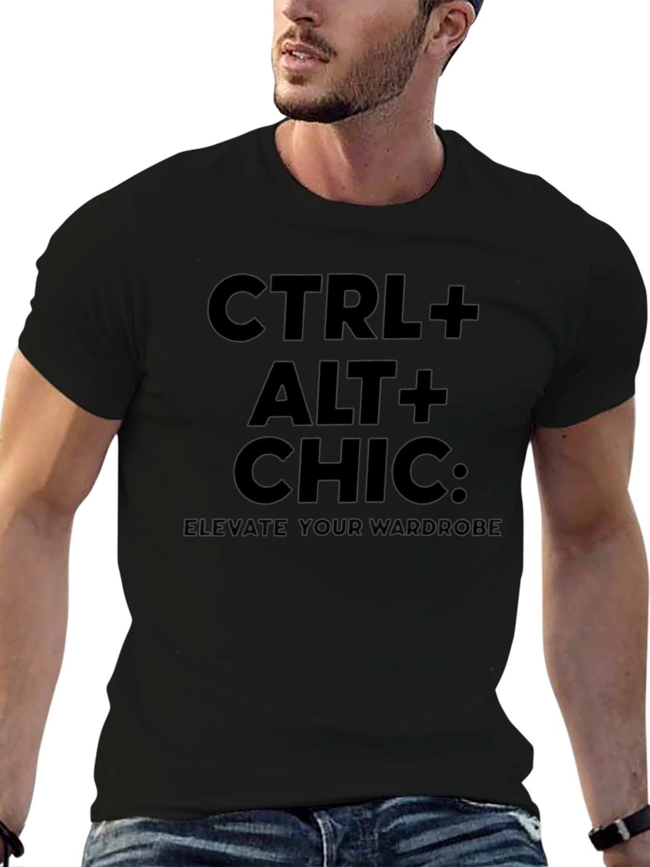 CTRL ALT Chic T-Shirt - Elevate Your Wardrobe