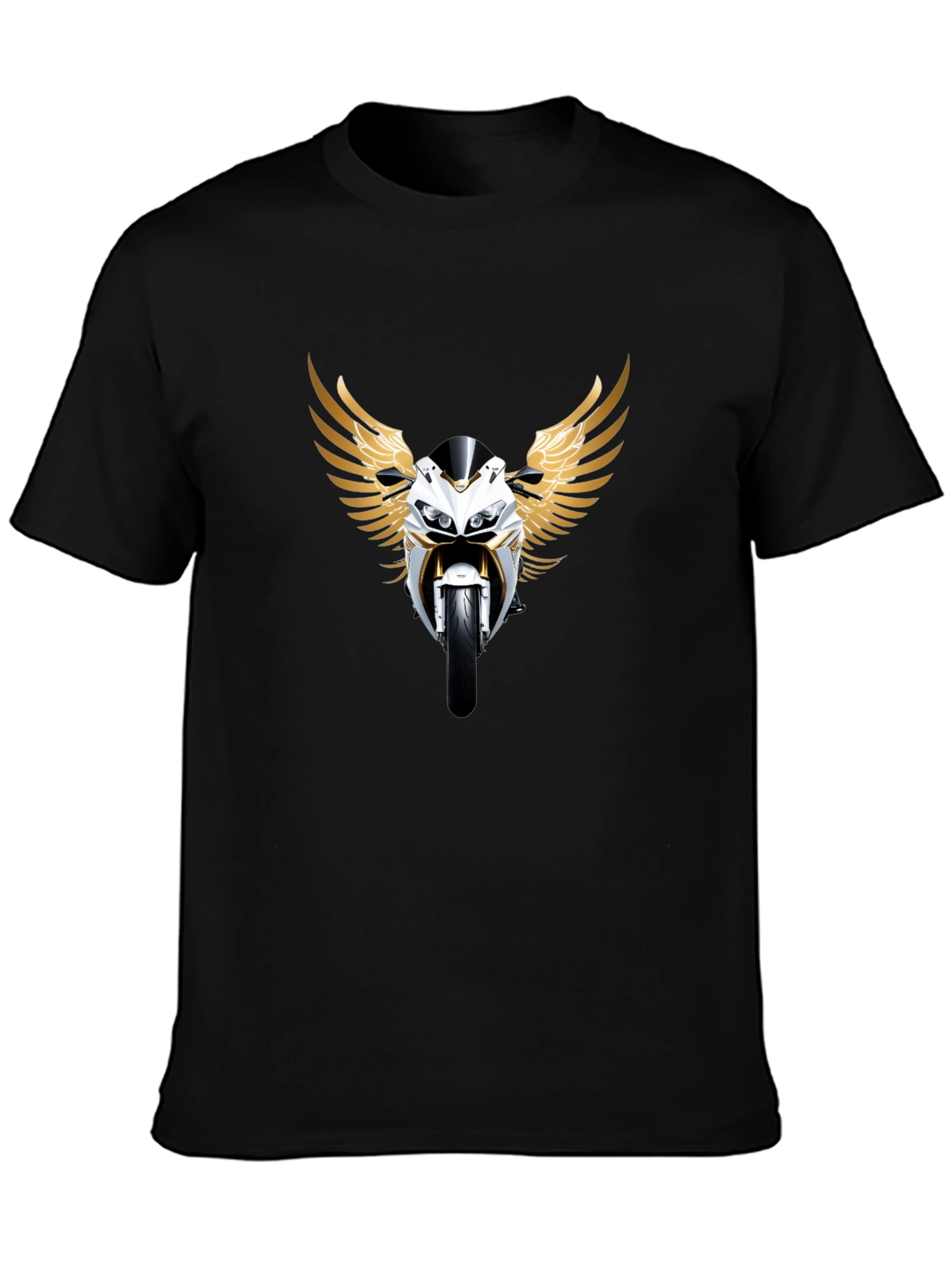 Motorcycle Wings Graphic Tee