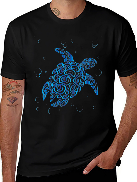 Sea Turtle Graphic Tee - Ocean Lover Shirt