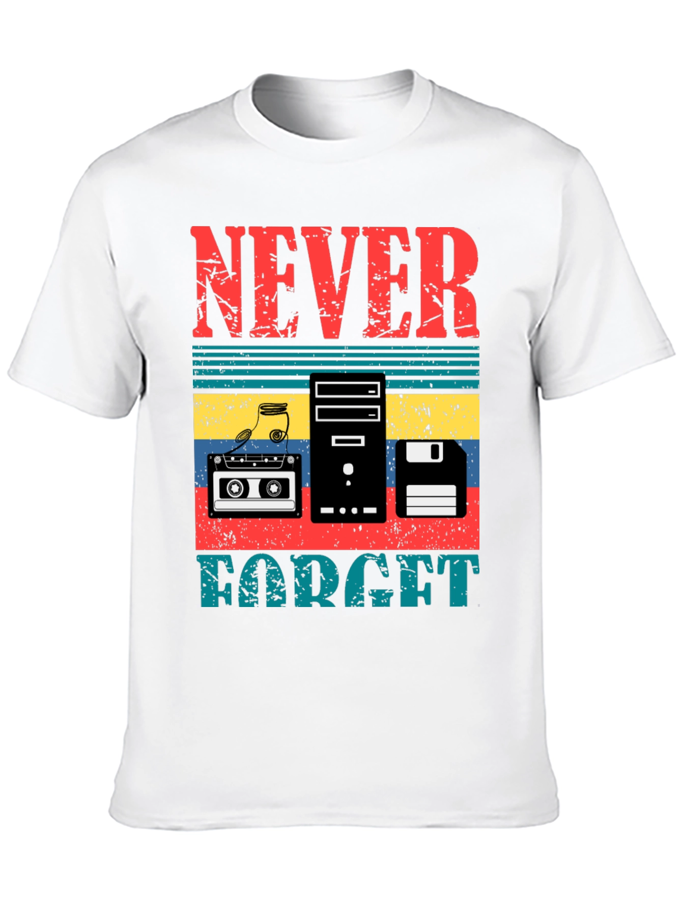 Retro Never Forget Graphic Tee