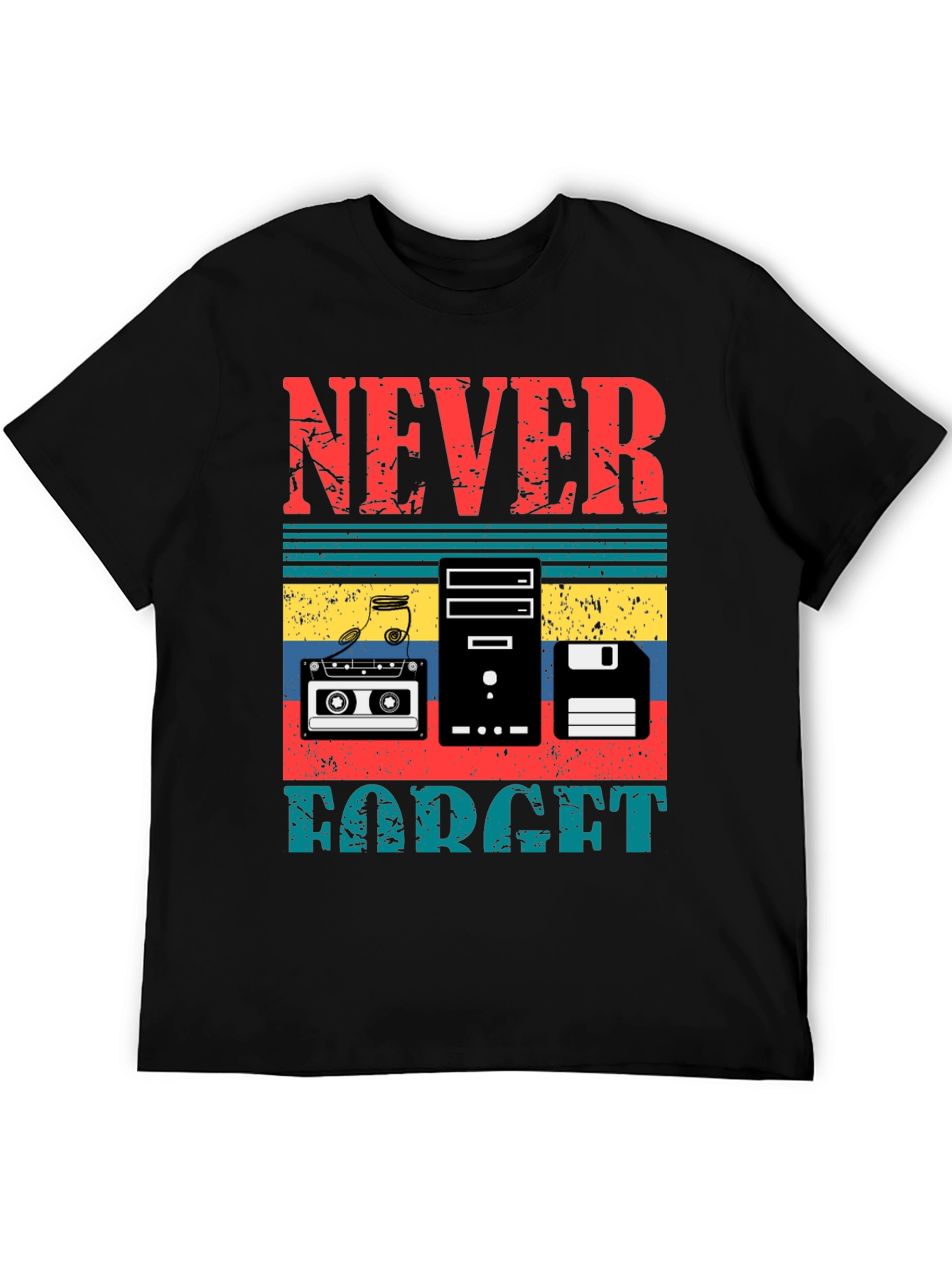 Retro Never Forget Graphic Tee