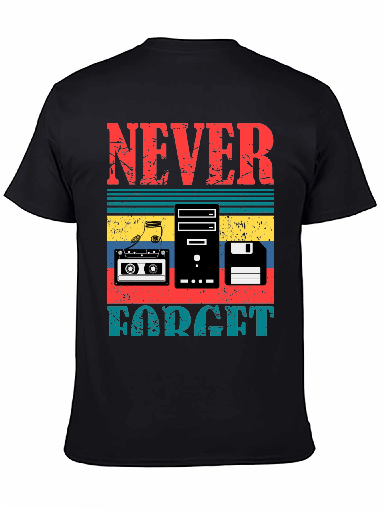 Retro Never Forget Graphic Tee