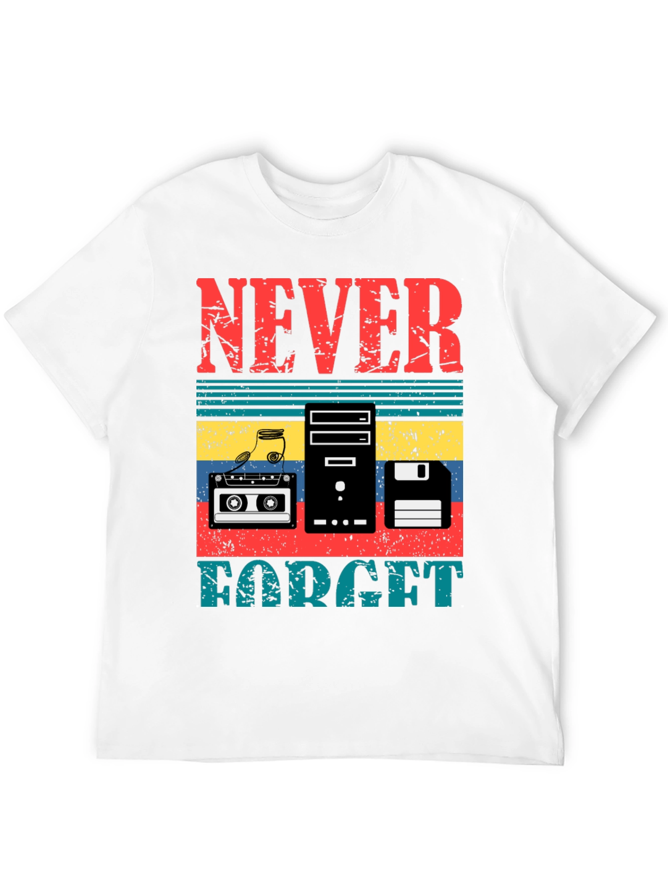 Retro Never Forget Graphic Tee