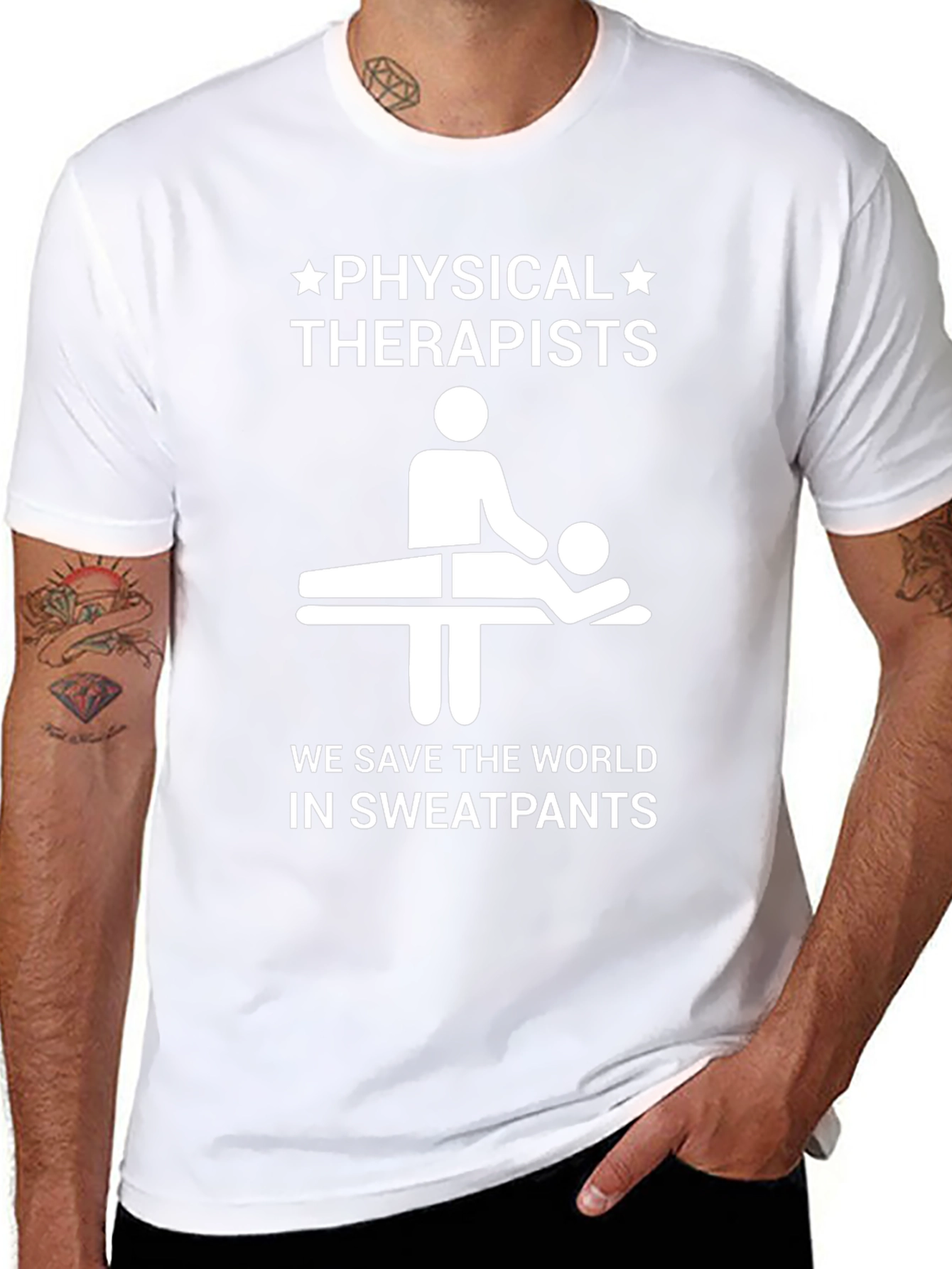 Physical Therapists Save The World T-Shirt