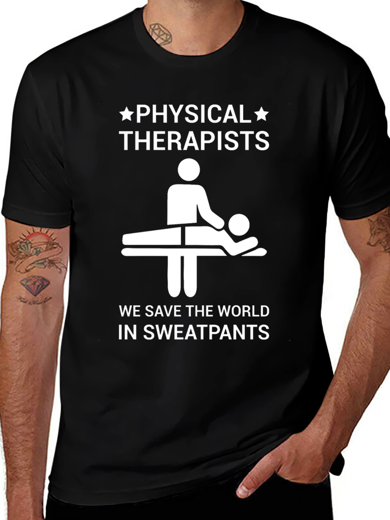Physical Therapists Save The World T-Shirt