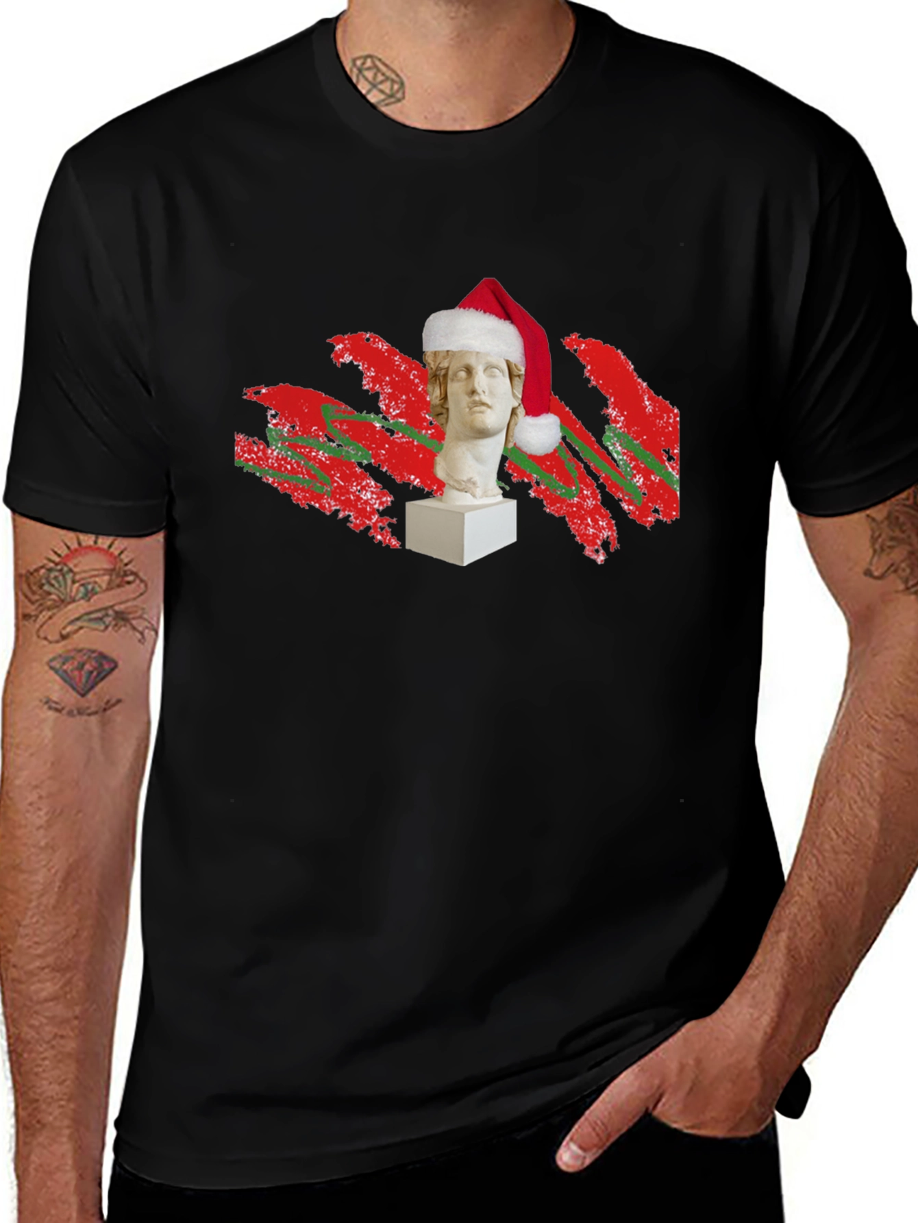Christmas Bust Graphic Tee