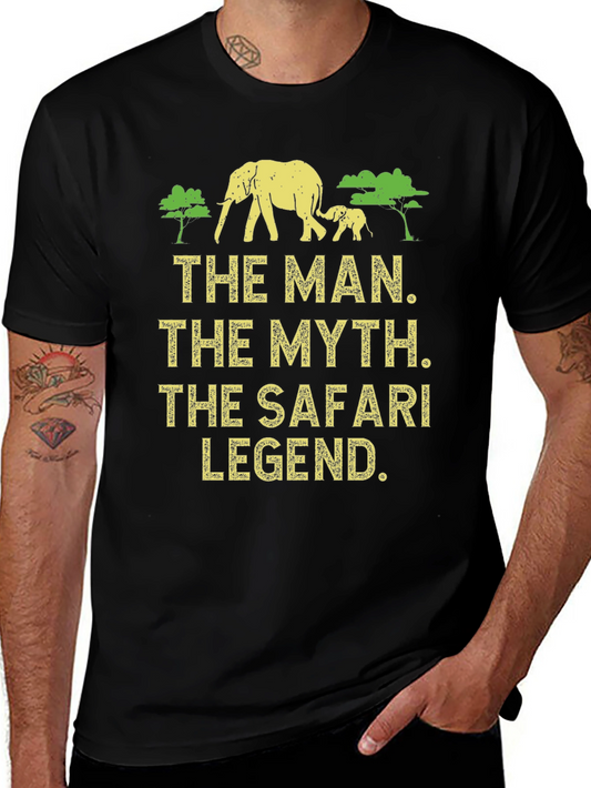 The Safari Legend Mens Graphic Tee