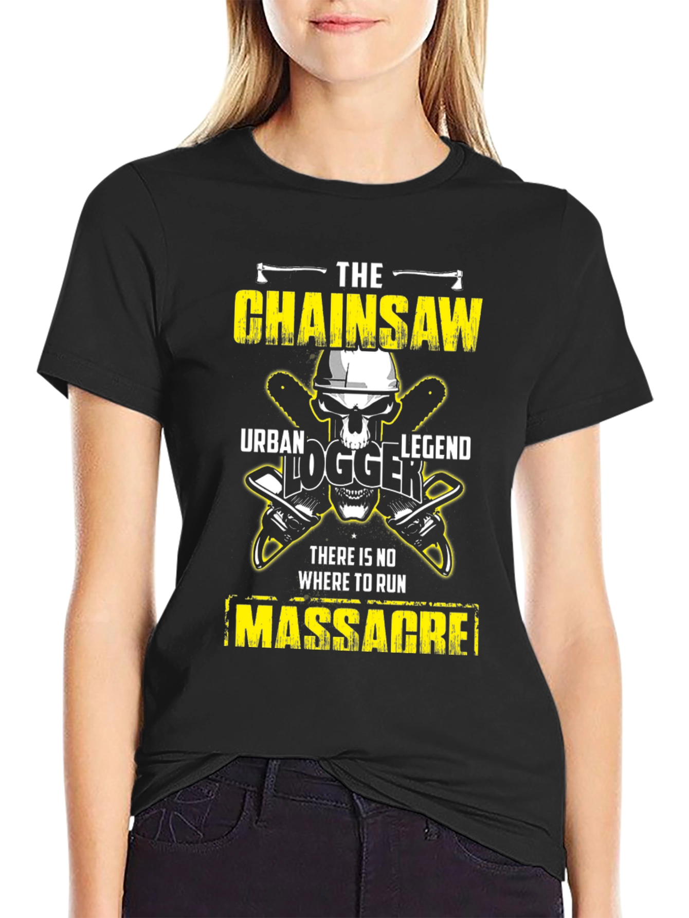 Chainsaw Massacre T-Shirt - Urban Logger Legend Tee