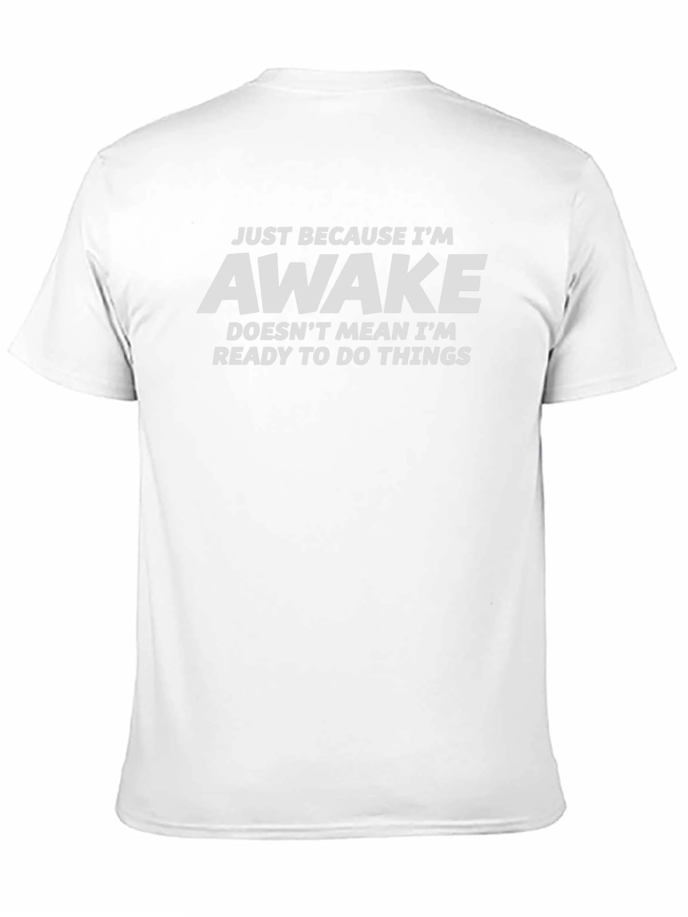 Funny Awake Graphic Tee