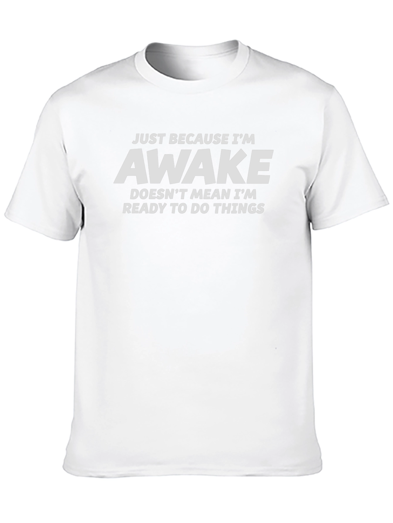 Funny Awake Graphic Tee
