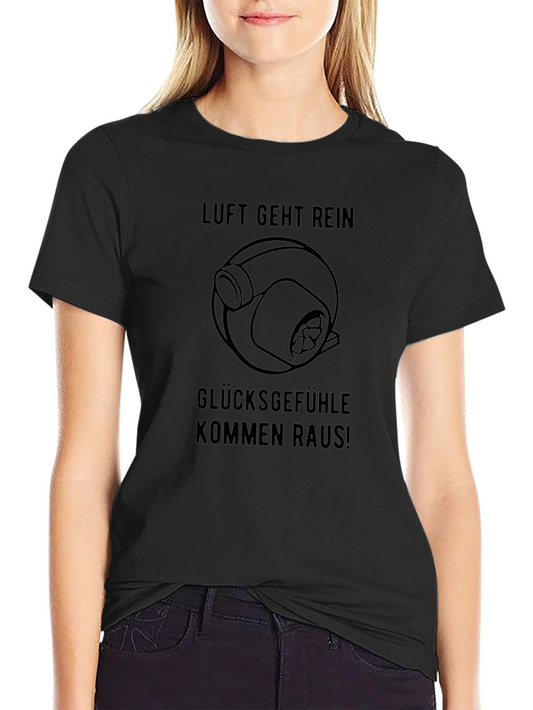 Luft Geht Rein T-Shirt - Turbo Boost Fun