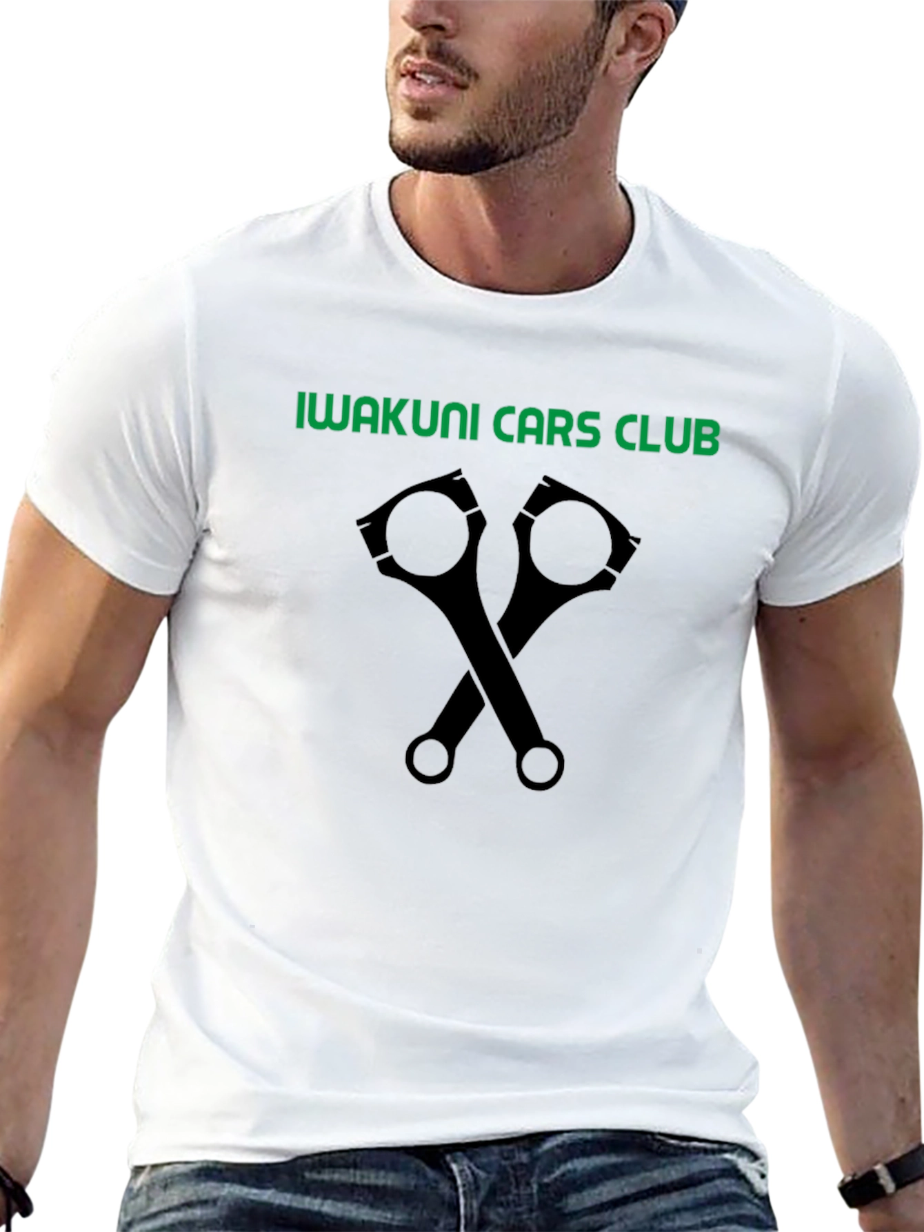 Iwakuni Cars Club Black T-Shirt