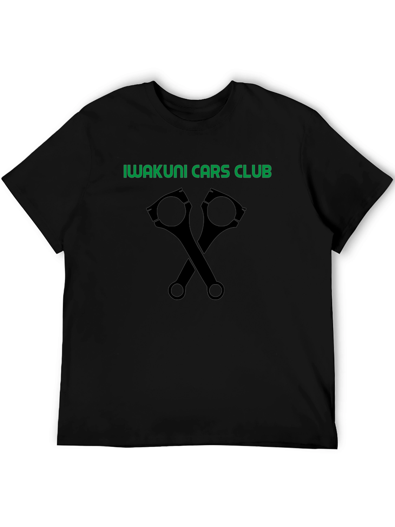 Iwakuni Cars Club Black T-Shirt
