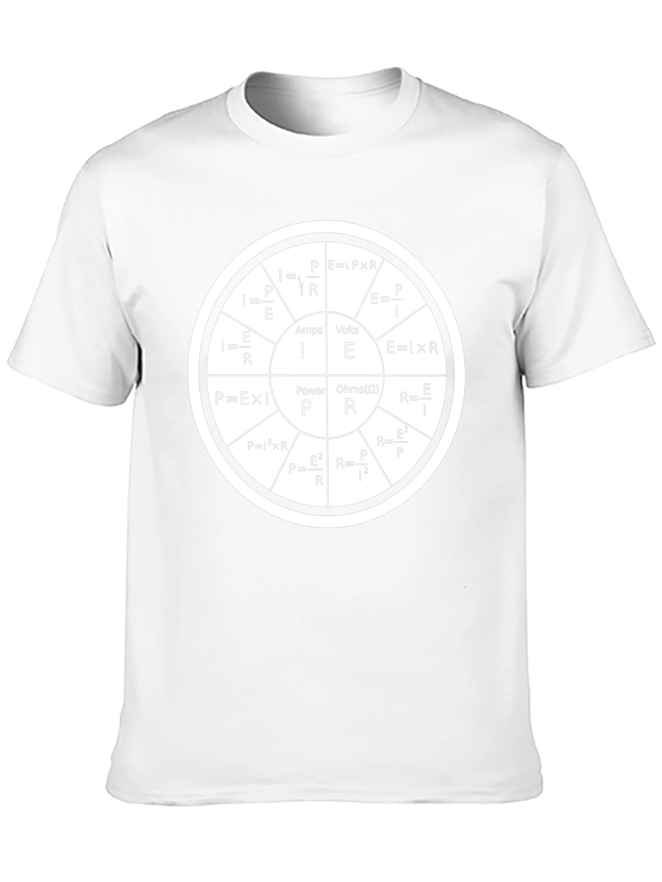 Electrical Engineering Formula T-Shirt - Black