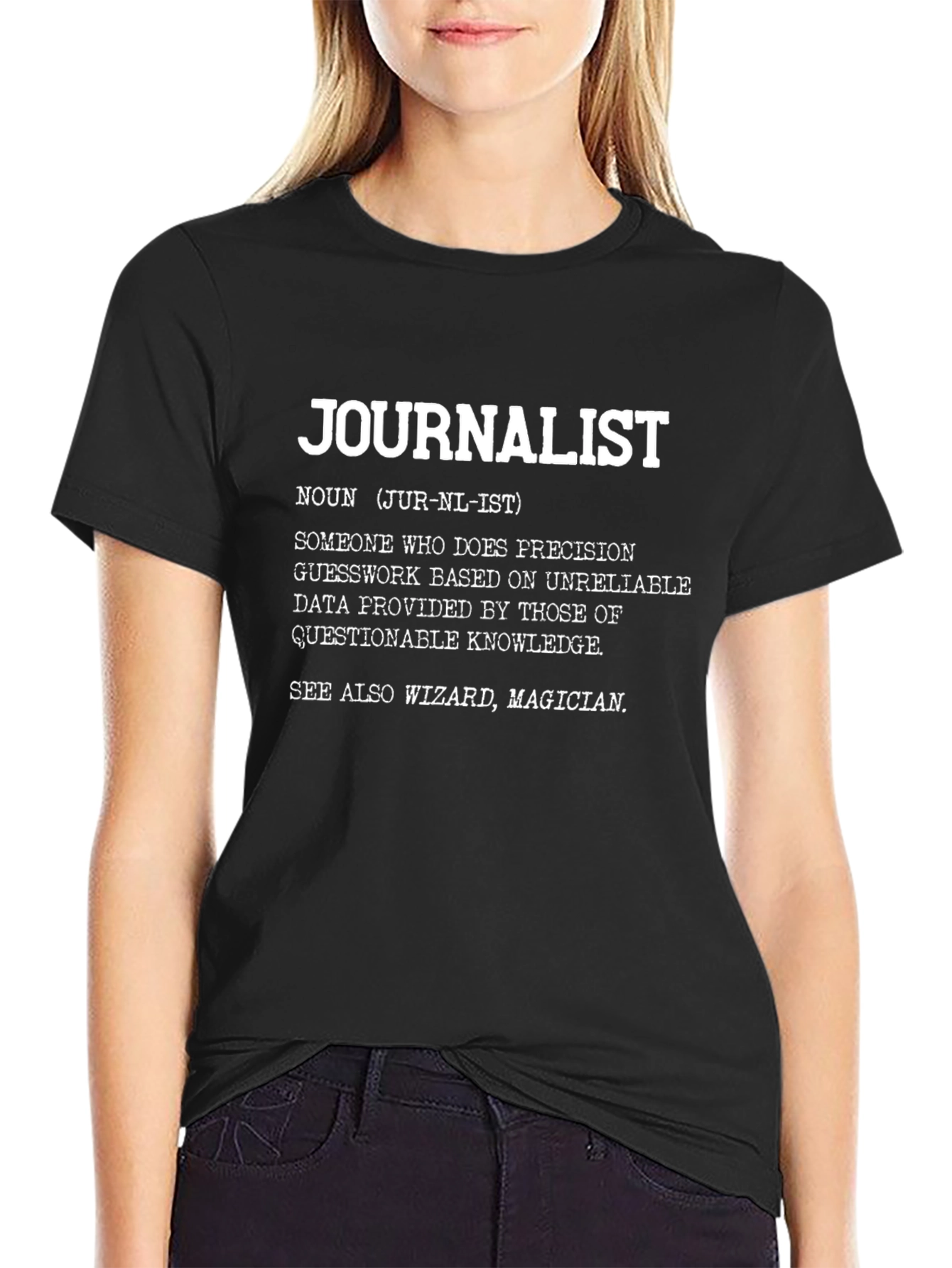 Journalist Definition Graphic T-Shirt
