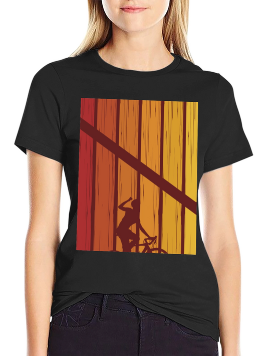 Retro Cycling T-Shirt - Vintage Style Bike Design