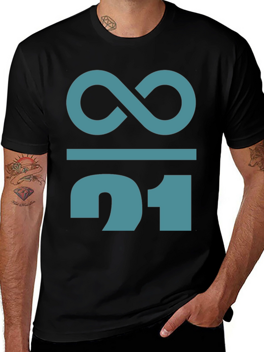 Infinity Over One T-Shirt - Unique Graphic Tee