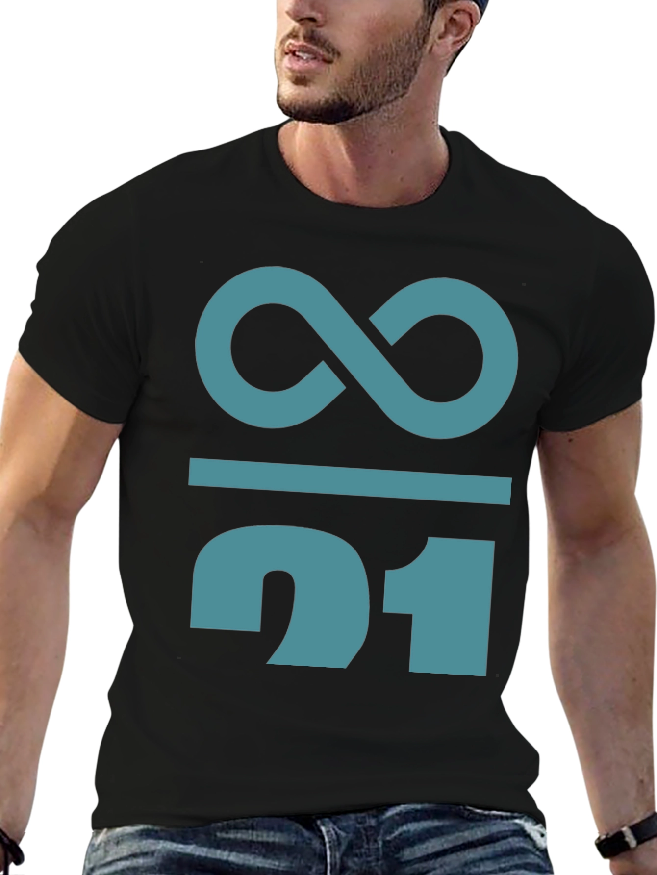 Infinity Over One T-Shirt - Unique Graphic Tee
