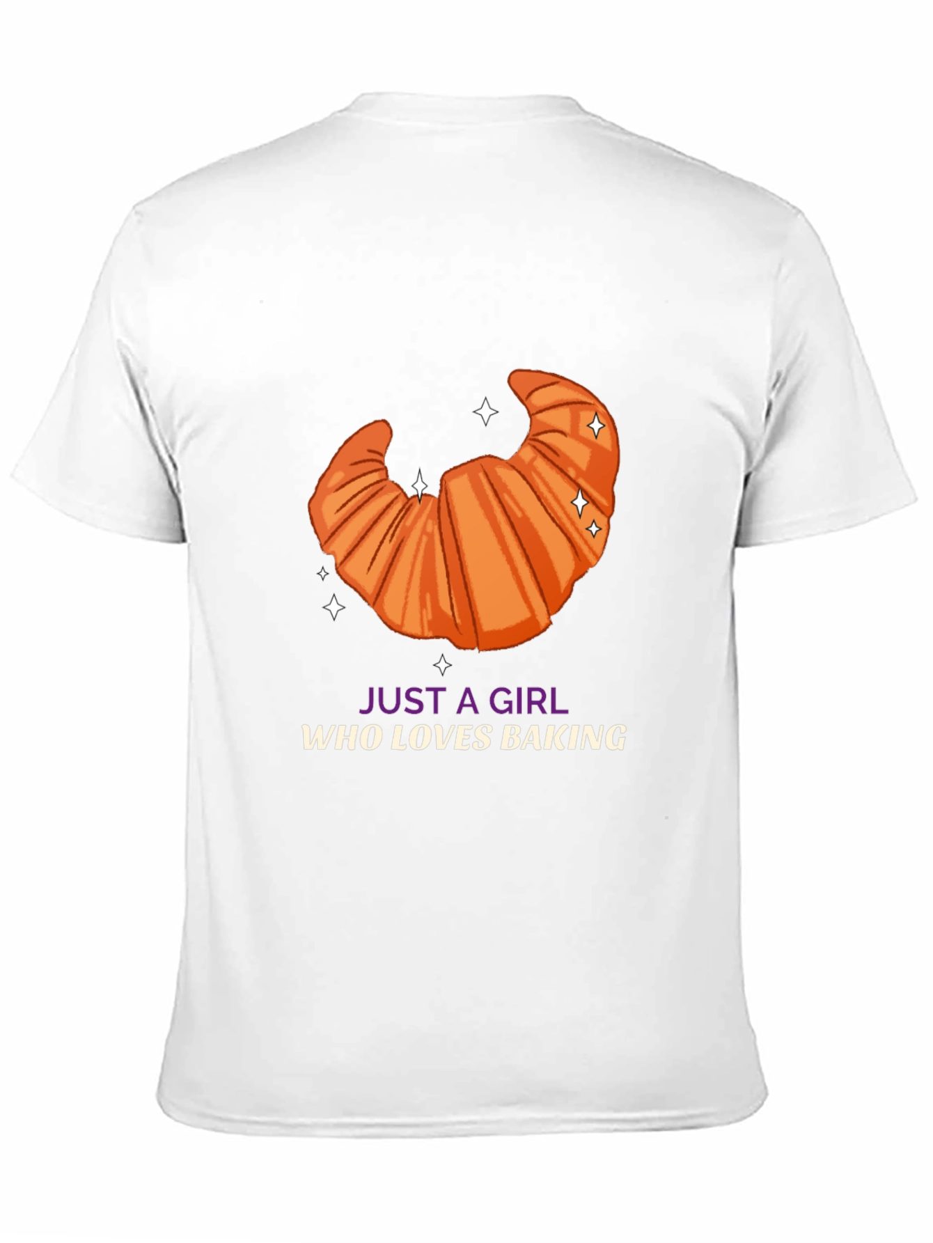 Baking Lover T-Shirt - Croissant Design