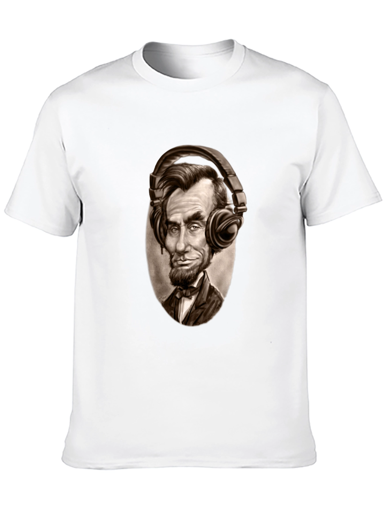 Abraham Lincoln DJ Graphic Tee