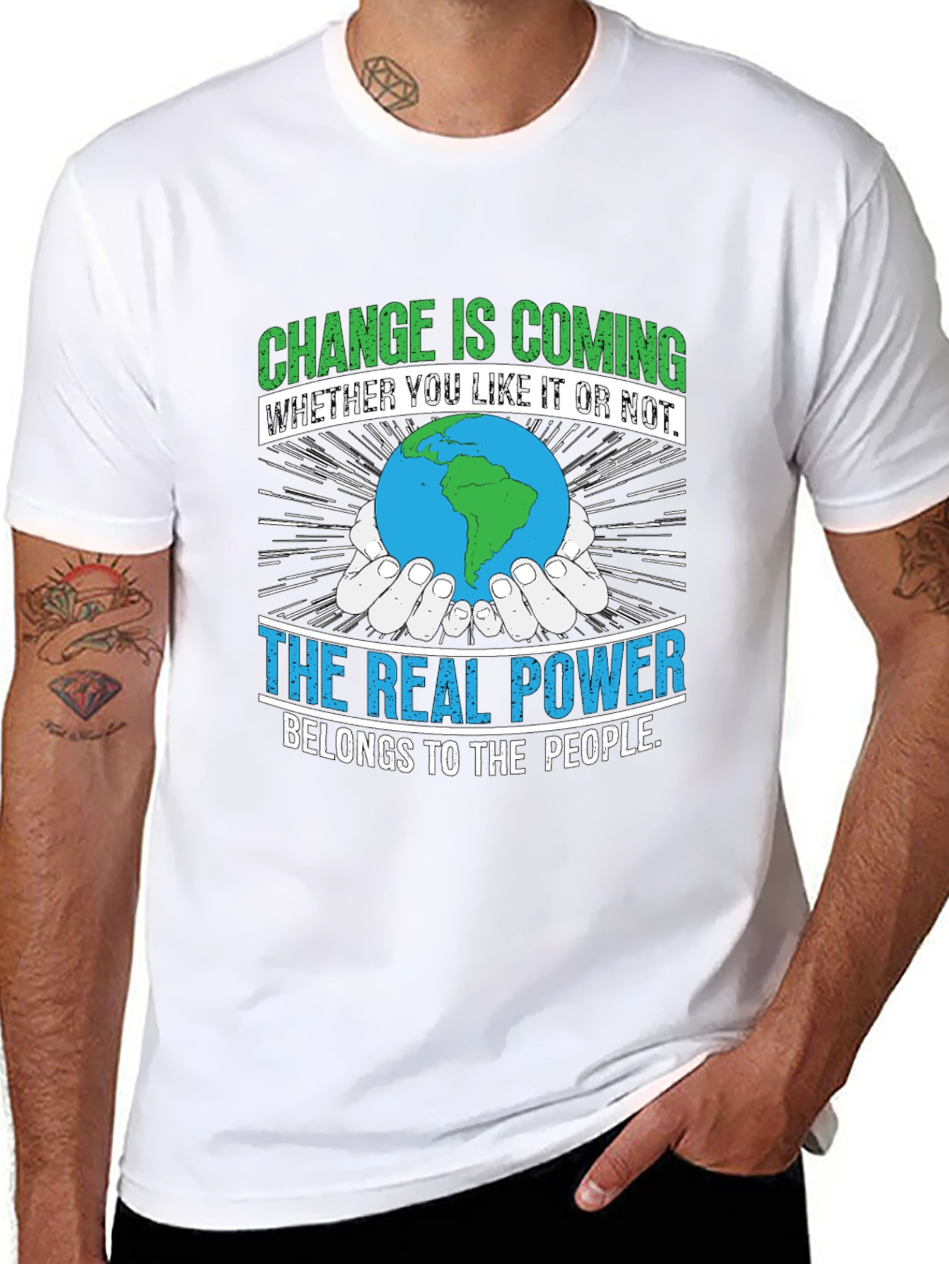 Change is Coming T-Shirt - Earth Power