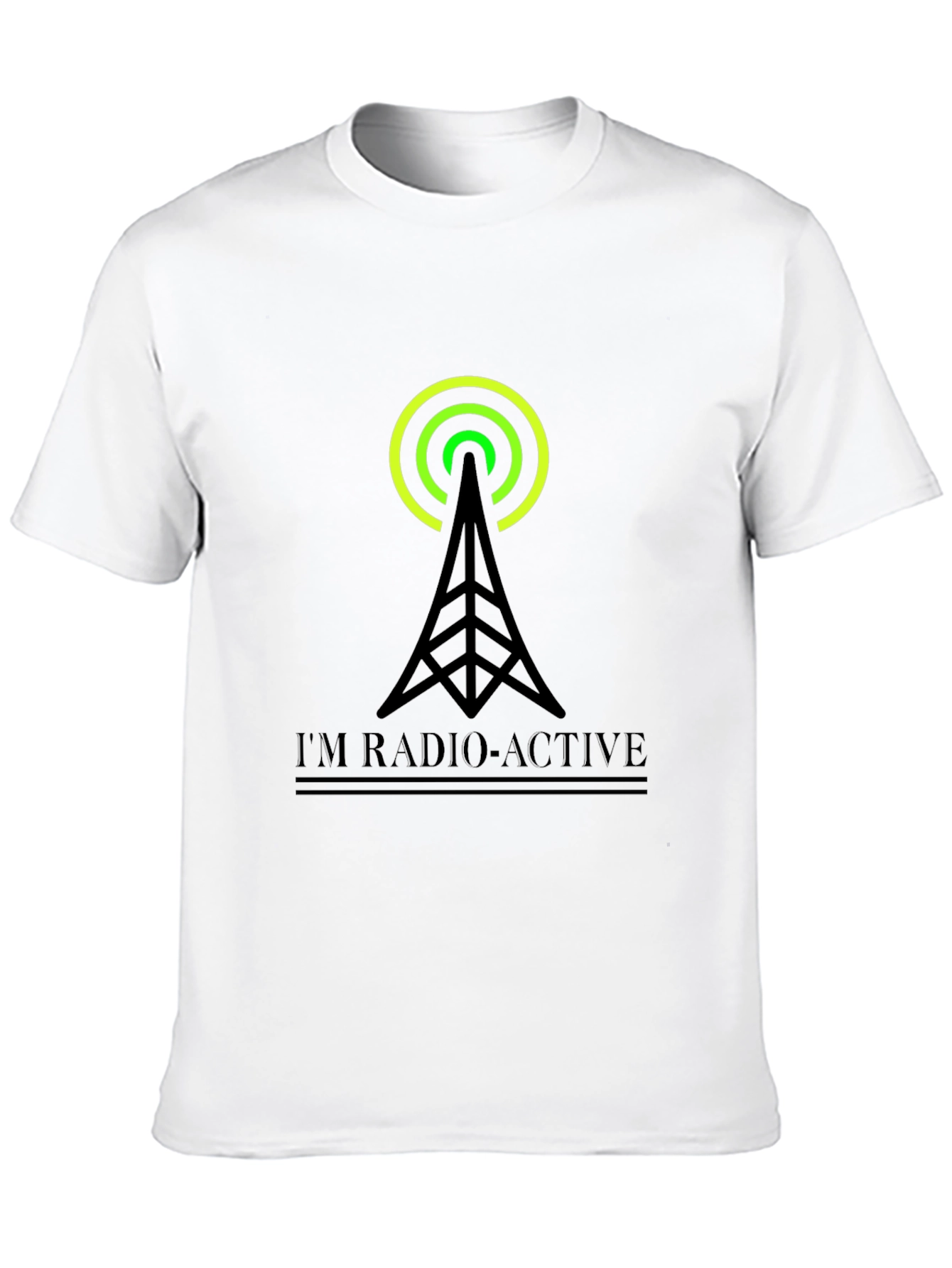 Im Radio-Active Black T-Shirt