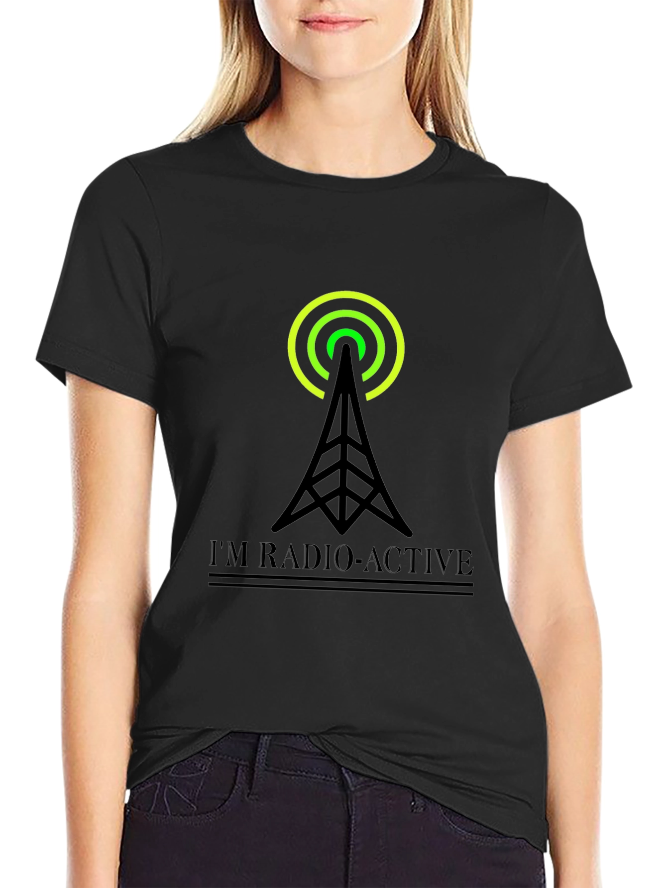 Im Radio-Active Black T-Shirt