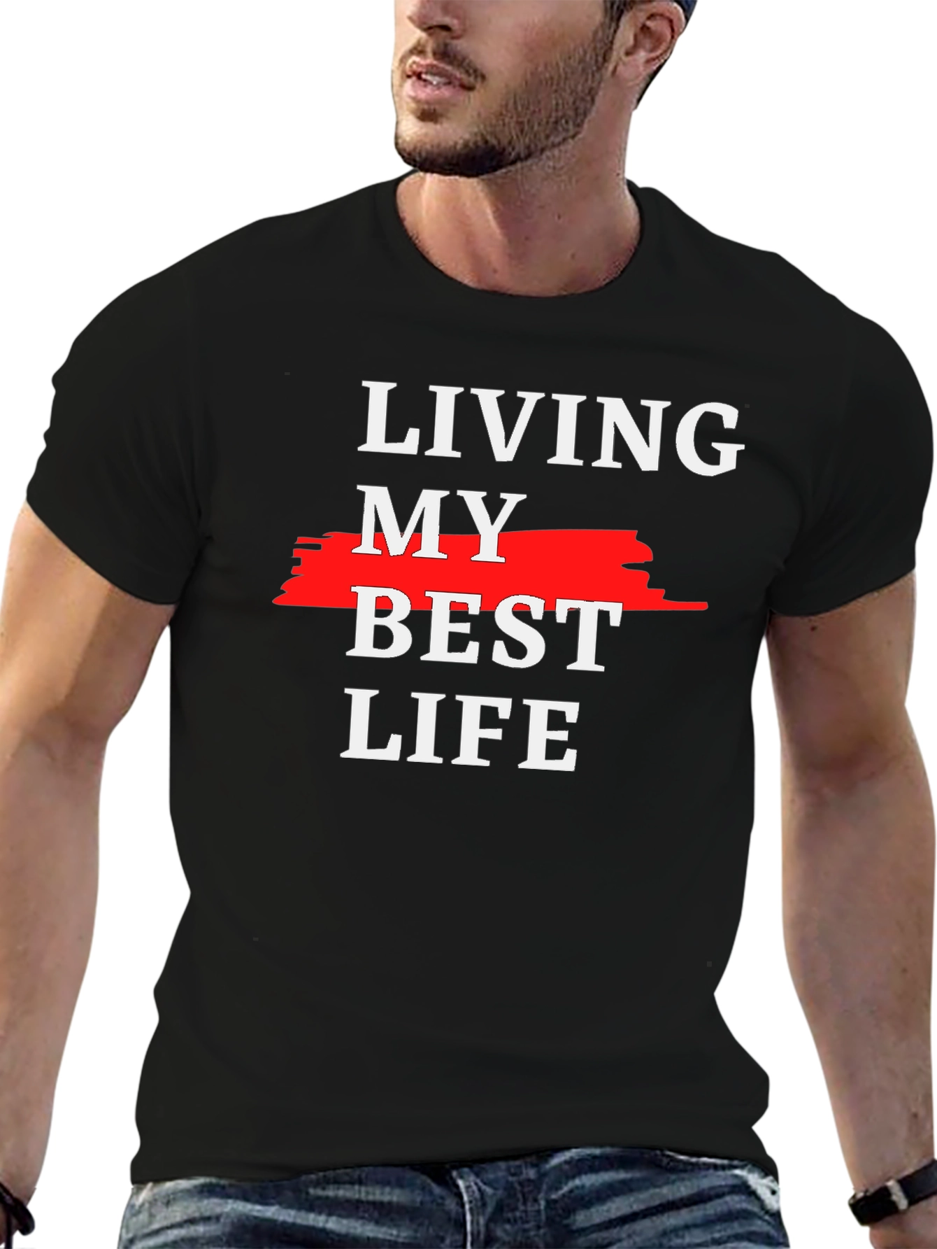 Living My Best Life Graphic Tee