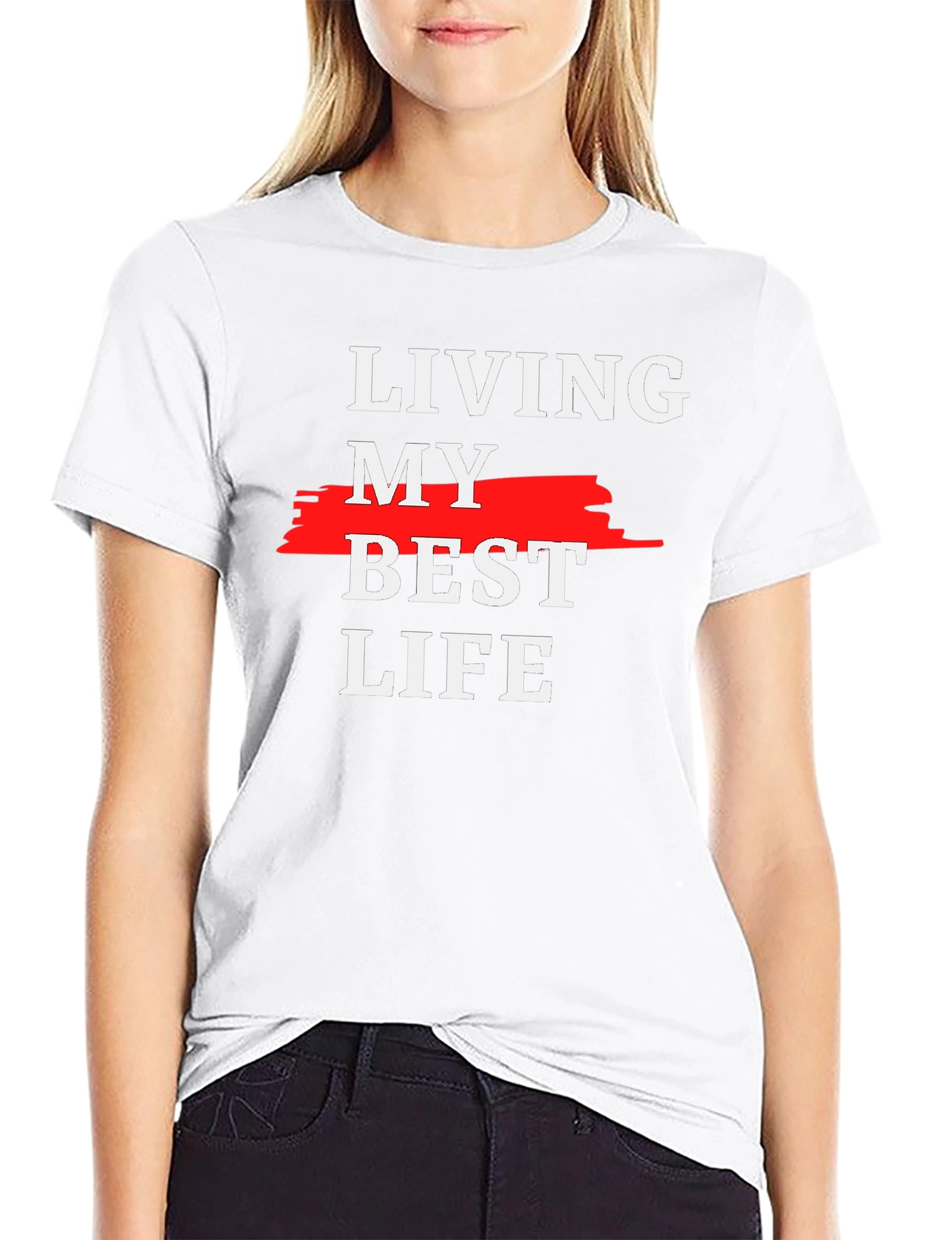 Living My Best Life Graphic Tee
