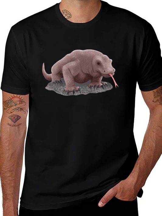 Komodo Dragon Graphic Tee - Unique Animal Design