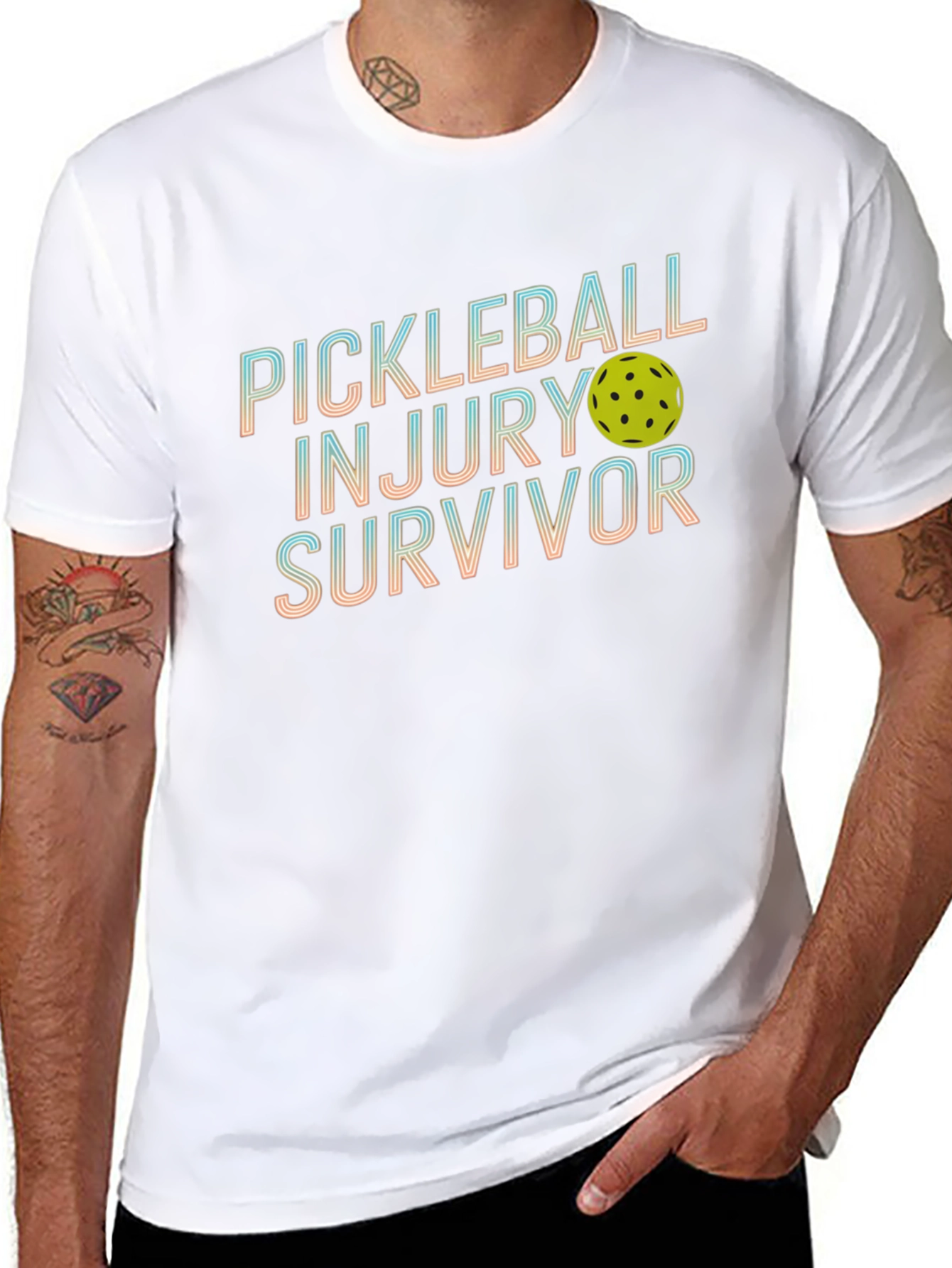 Pickleball Injury Survivor T-Shirt