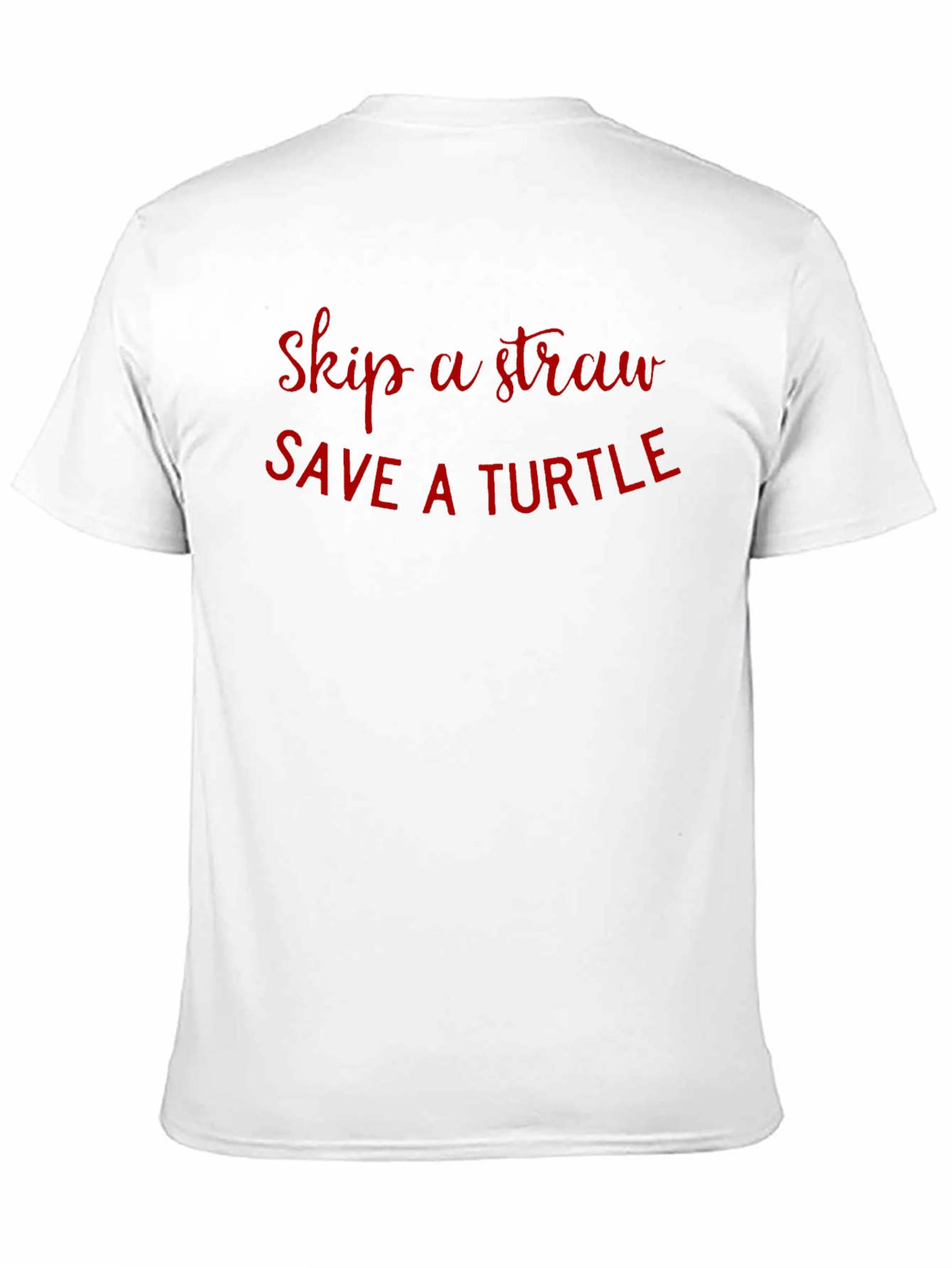 Skip A Straw Save A Turtle Graphic Tee
