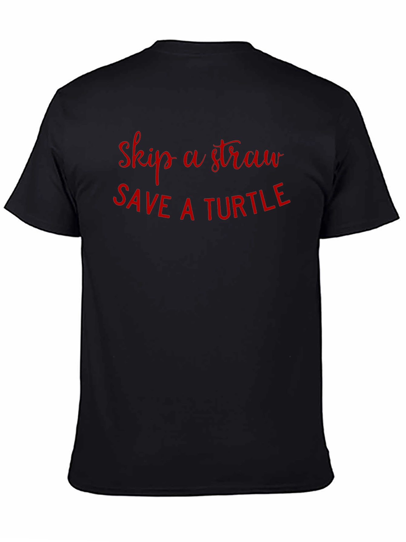 Skip A Straw Save A Turtle Graphic Tee