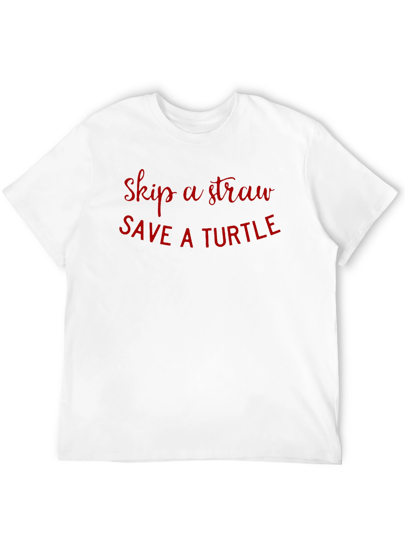 Skip A Straw Save A Turtle Graphic Tee