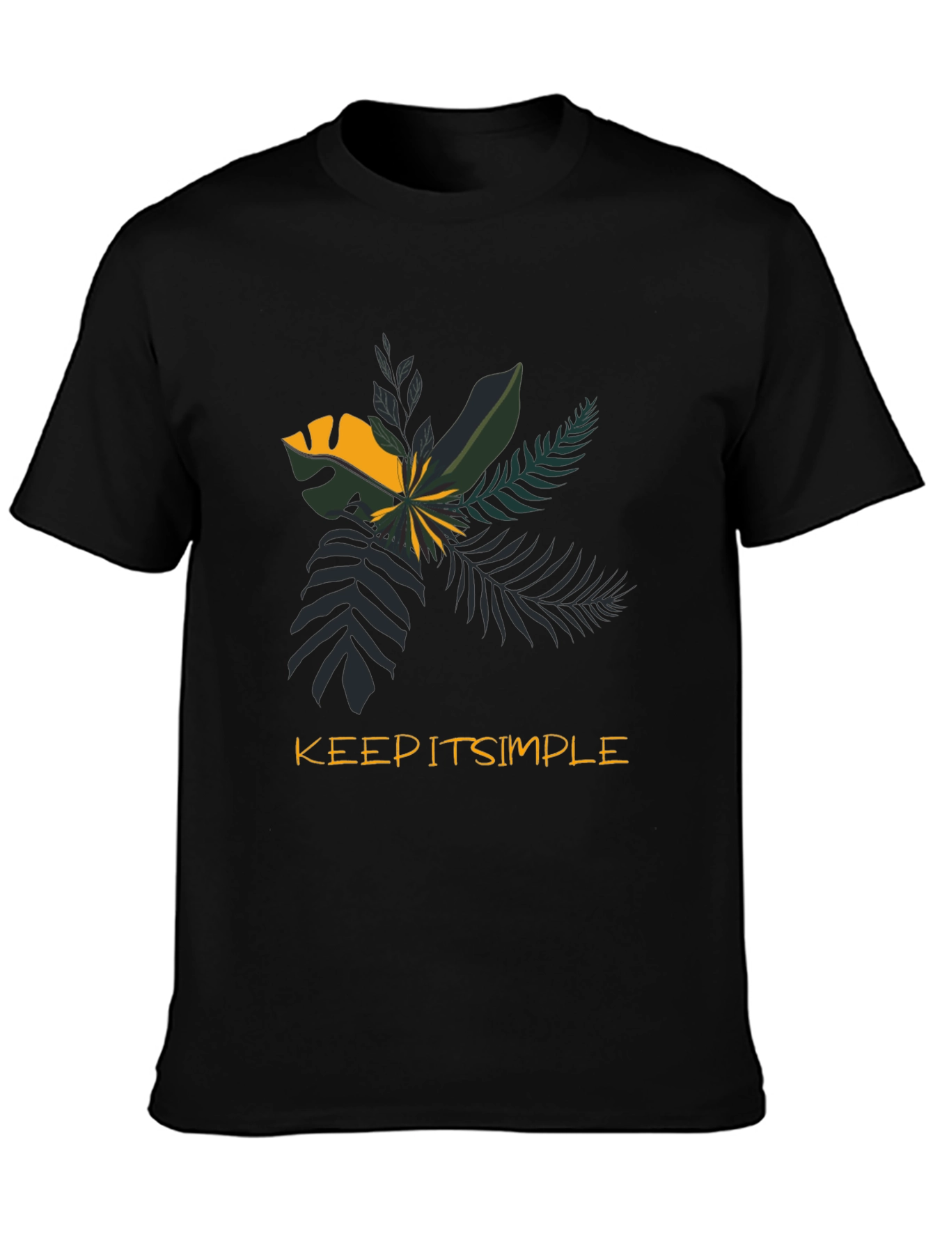 Keep It Simple Tropical Graphic Tee