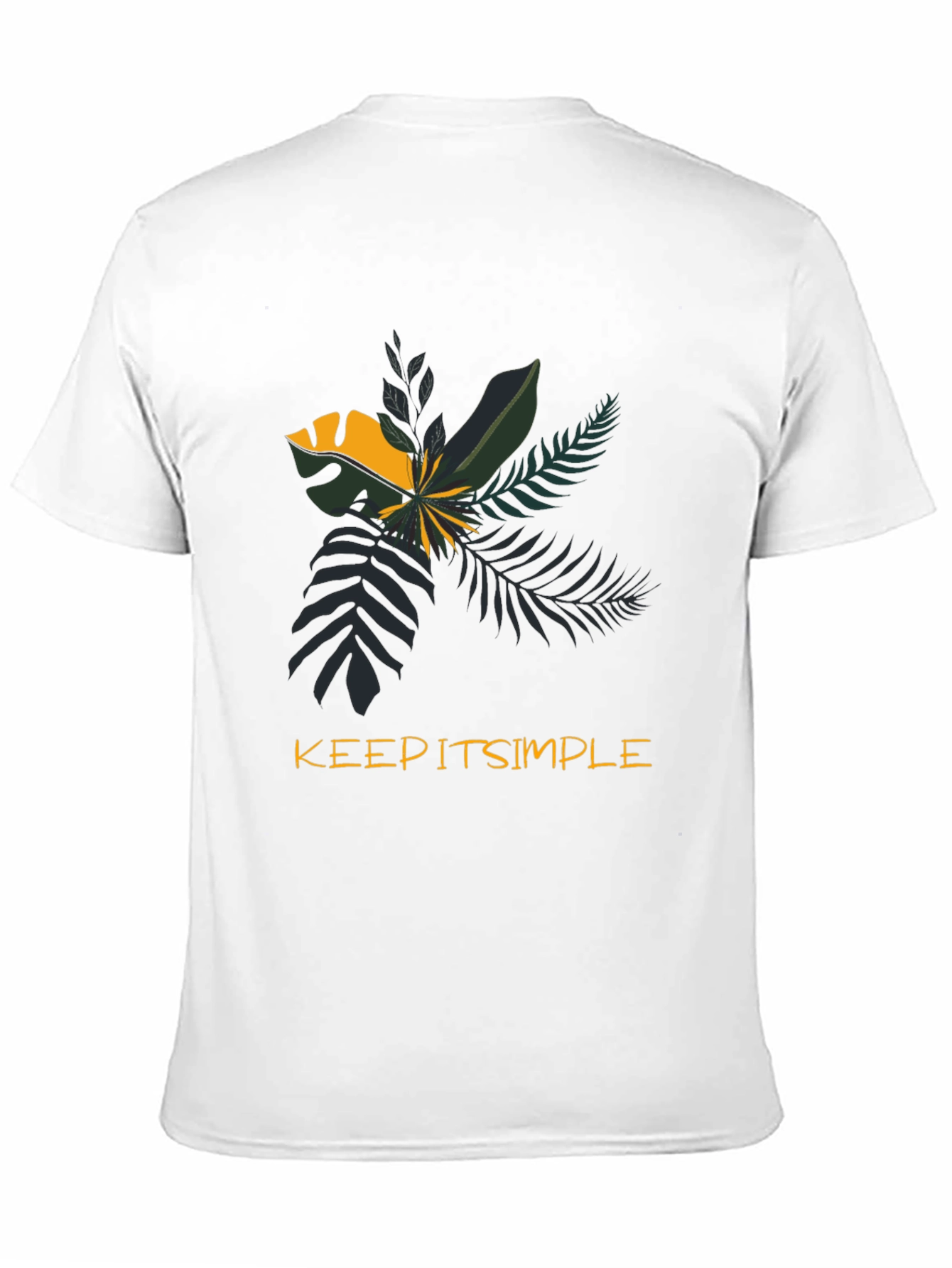 Keep It Simple Tropical Graphic Tee