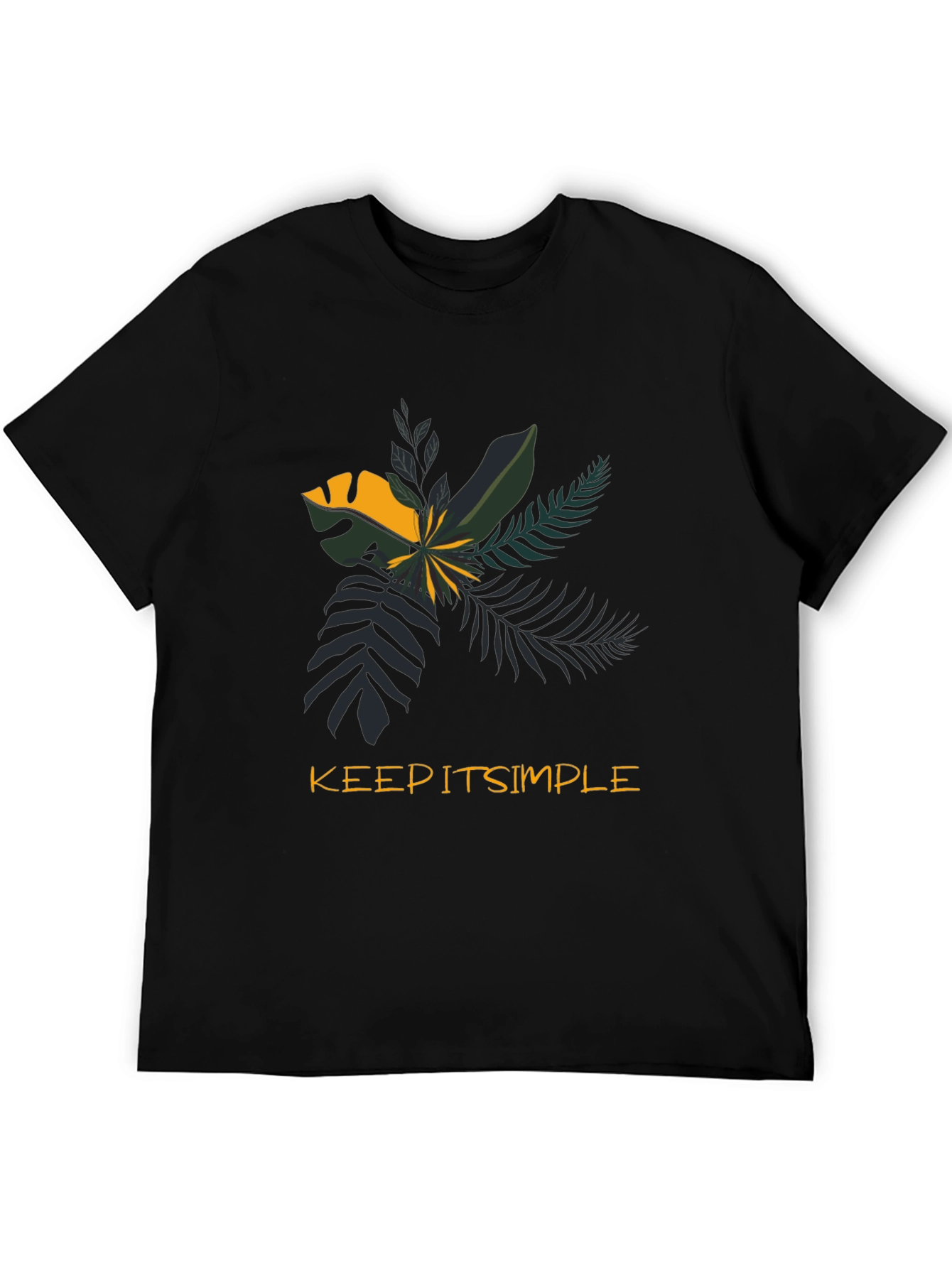 Keep It Simple Tropical Graphic Tee