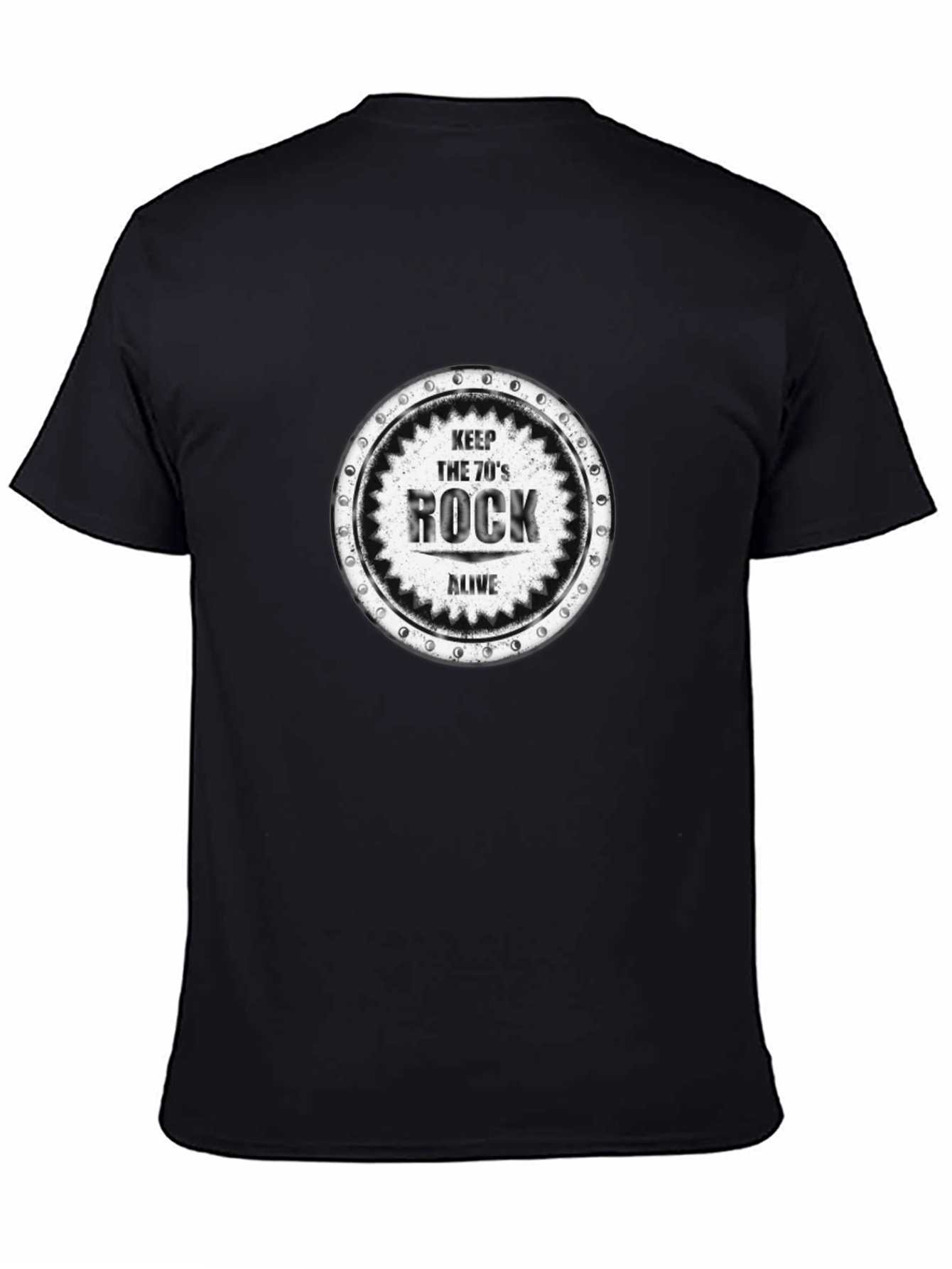 Keep the 70s Rock Alive Black Tee